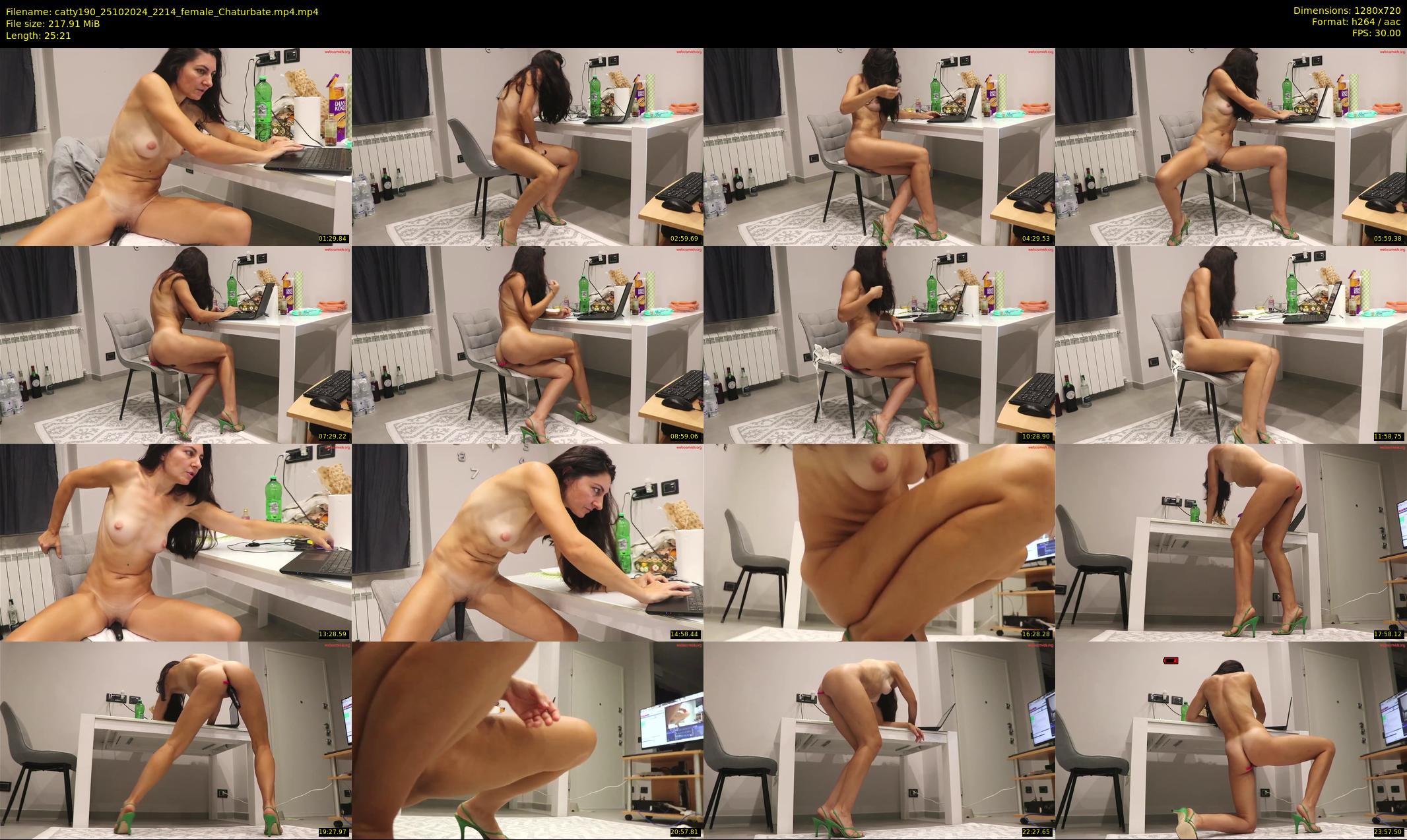 catty190 — 26 minute Chaturbate female cam show recording, 720p, Oct 25, 2024