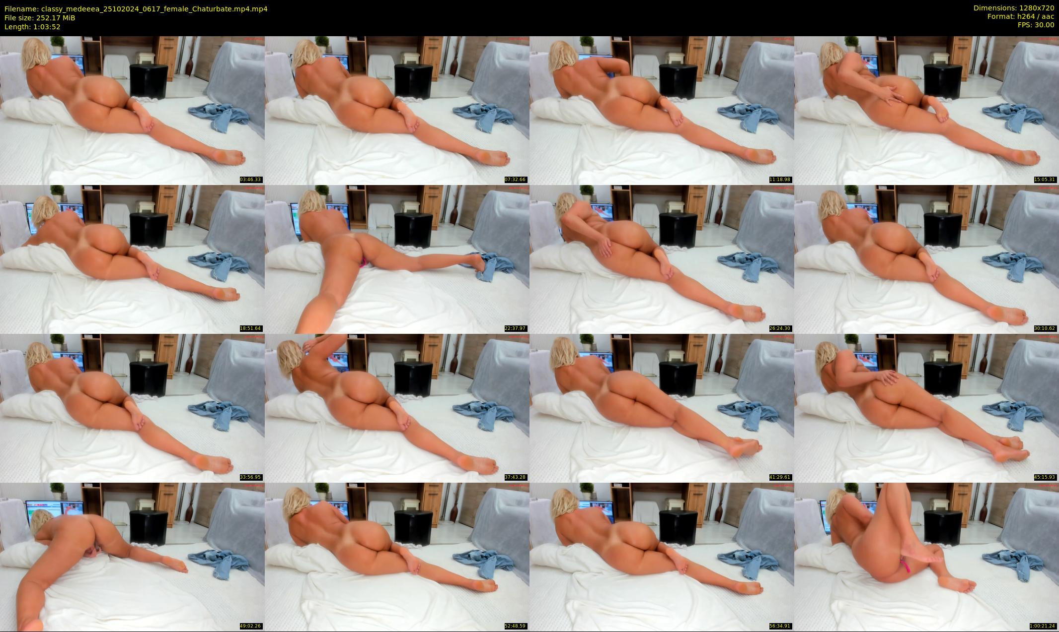 classy_medeeea — 64 minute Chaturbate female cam show recording, 720p, Oct 25, 2024