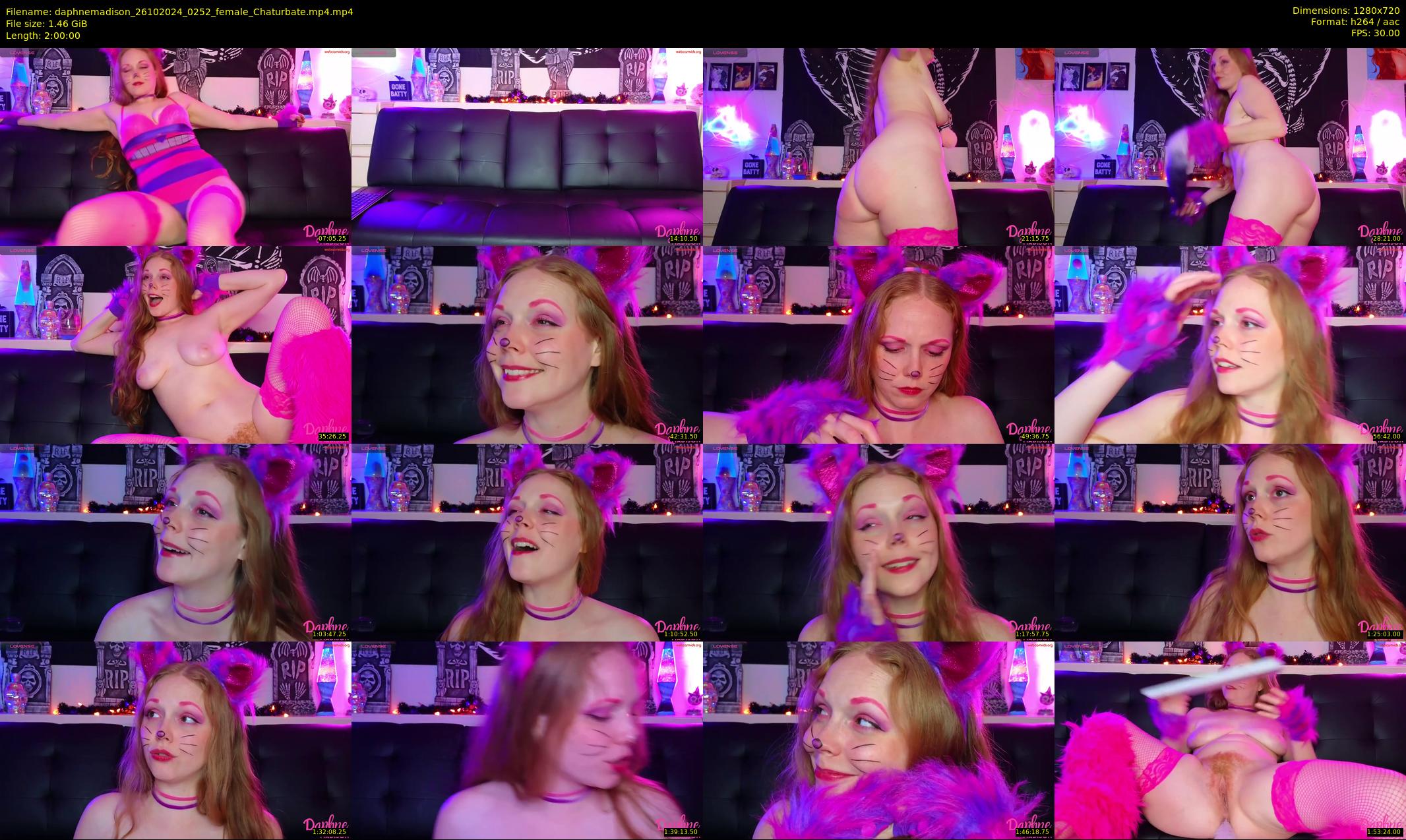 daphnemadison — 120 minute Chaturbate couple cam show recording, 720p, Oct 26, 2024