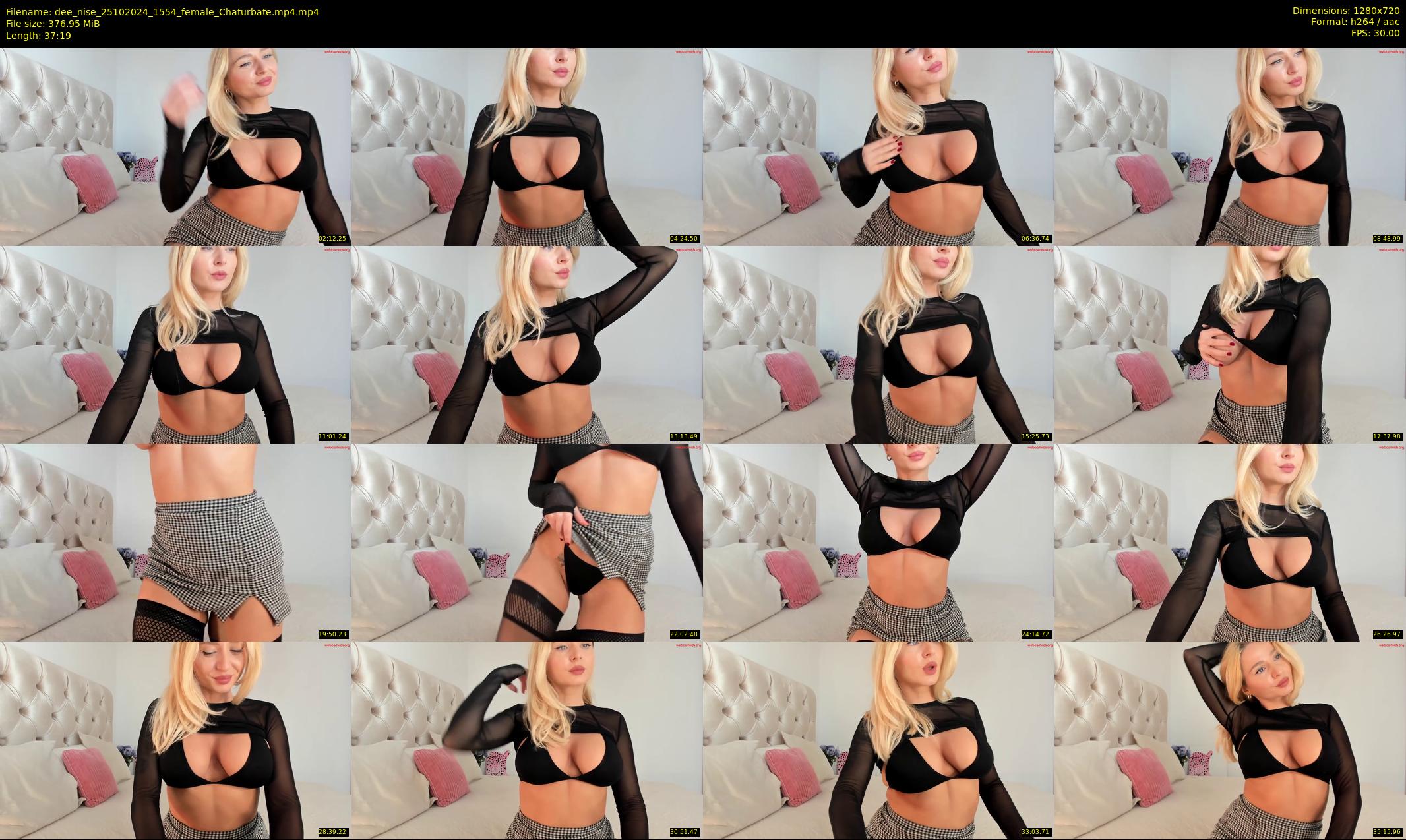 dee_nise — 38 minute Chaturbate female cam show recording, 720p, Oct 25, 2024