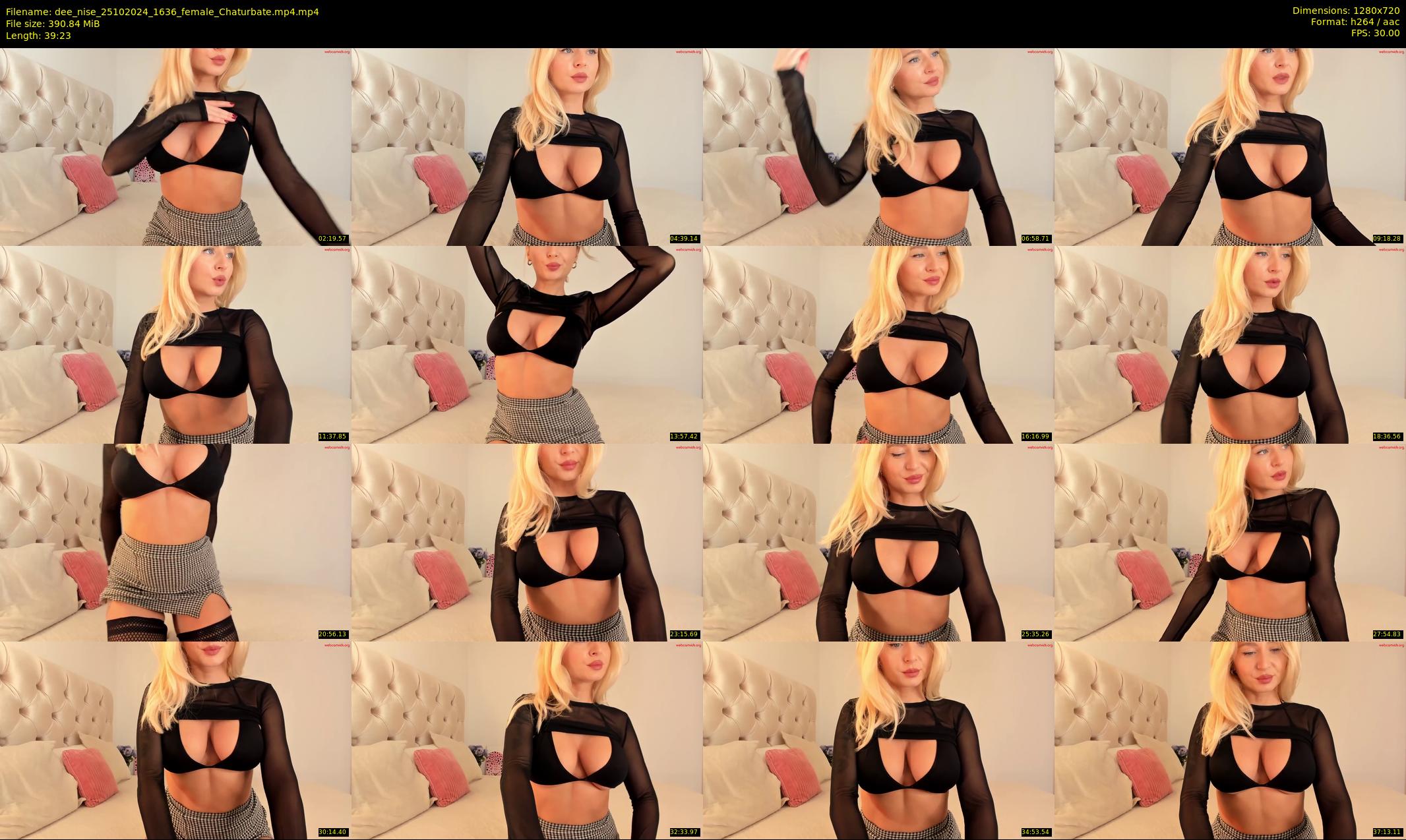 dee_nise — 40 minute Chaturbate female cam show recording, 720p, Oct 25, 2024