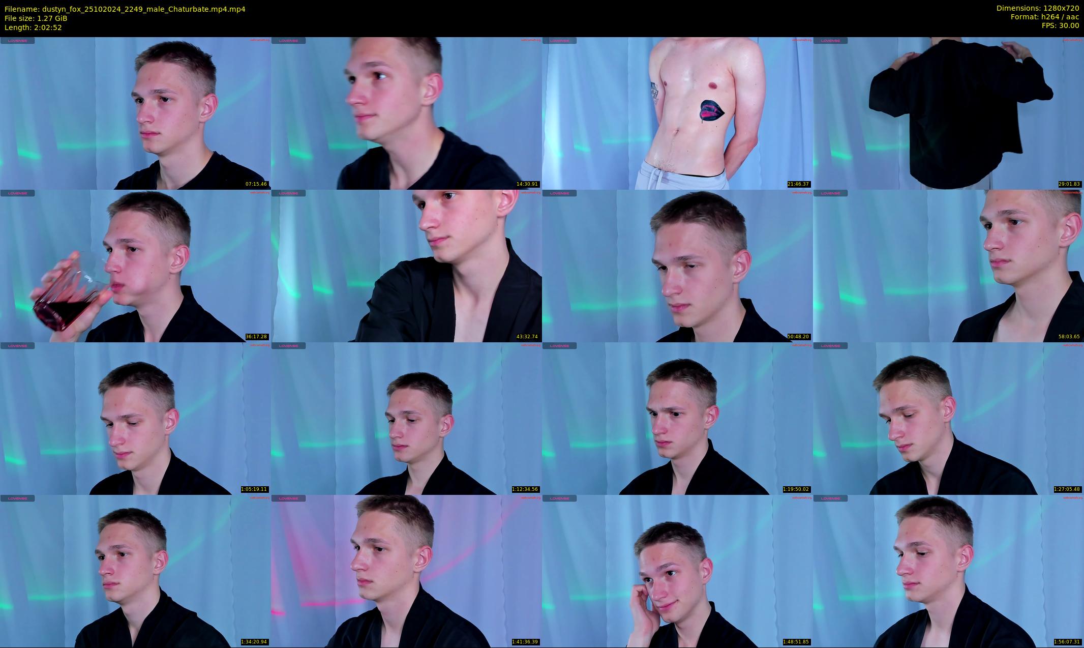 dustyn_fox — 123 minute Chaturbate male cam show recording, 720p, Oct 25, 2024