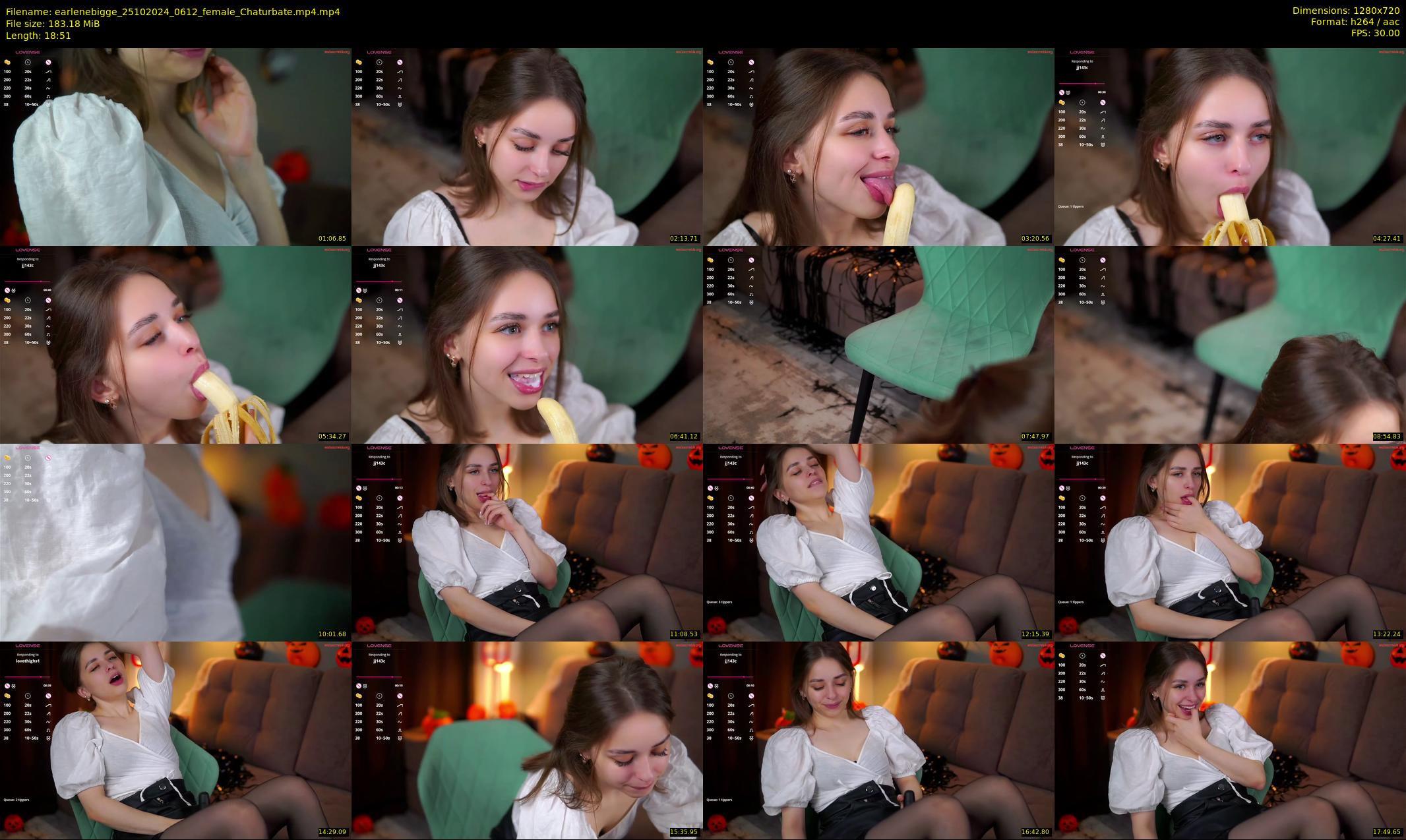 earlenebigge — 19 minute Chaturbate female cam show recording, 720p, Oct 25, 2024