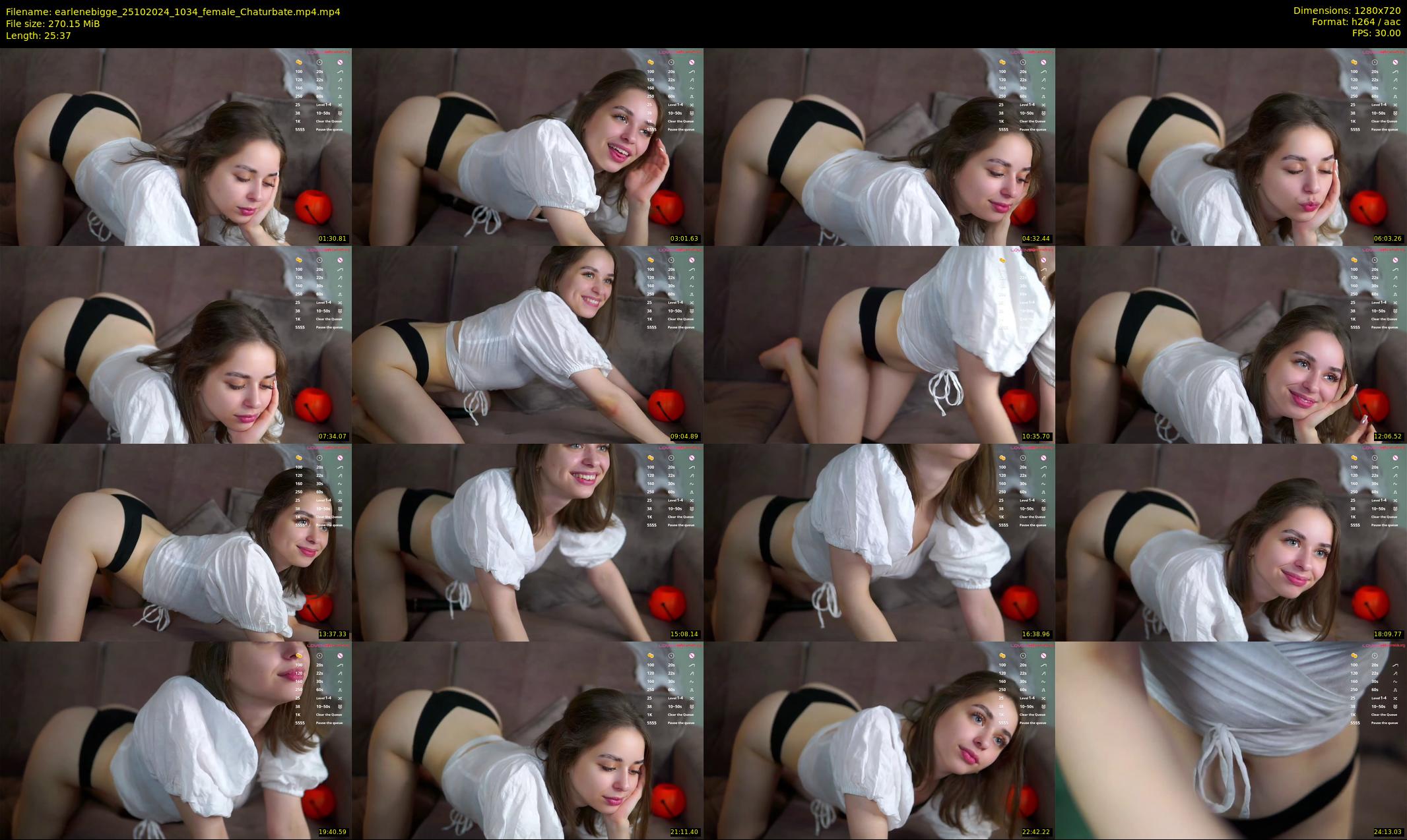 earlenebigge — 26 minute Chaturbate female cam show recording, 720p, Oct 25, 2024