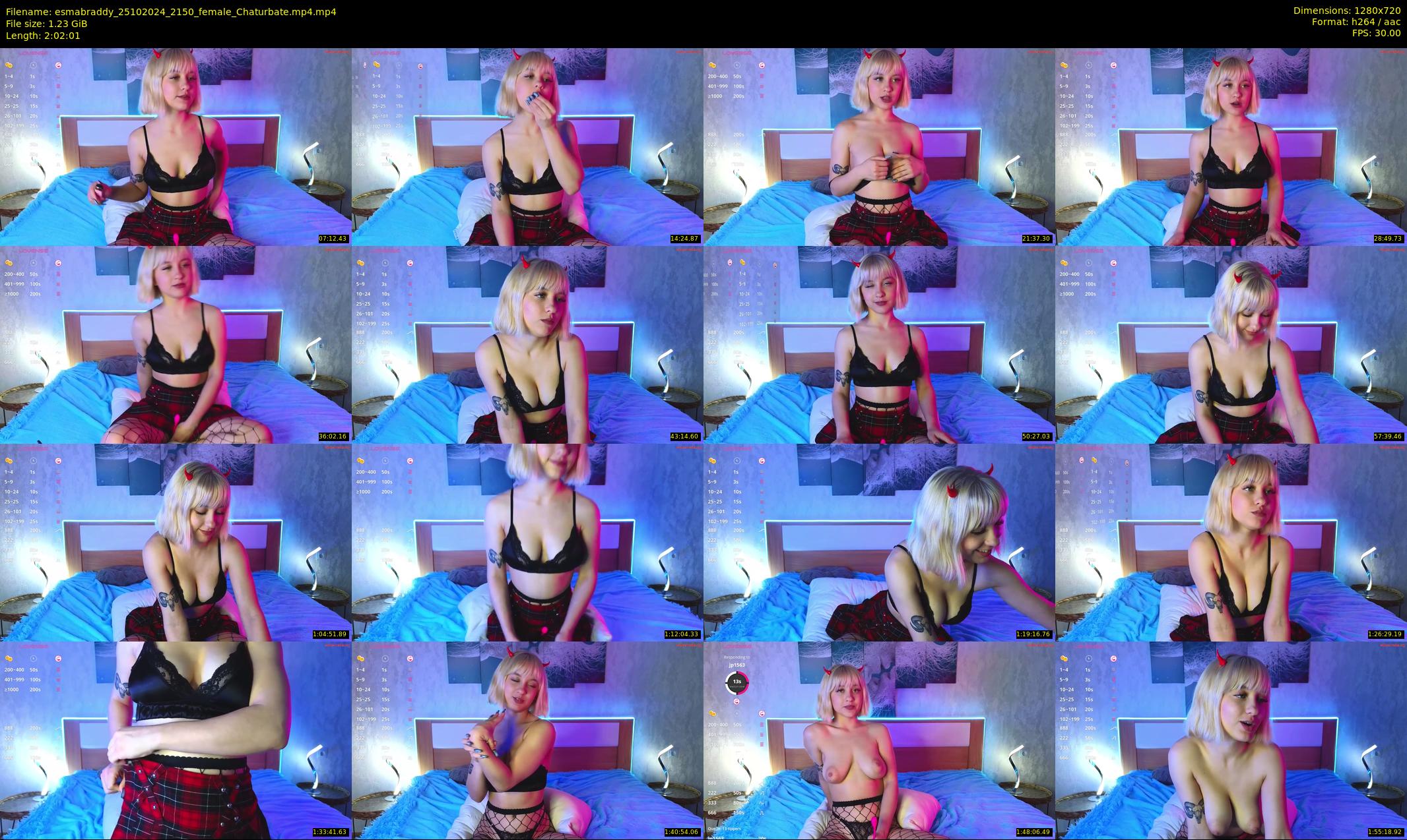 esmabraddy — 123 minute Chaturbate female cam show recording, 720p, Oct 25, 2024