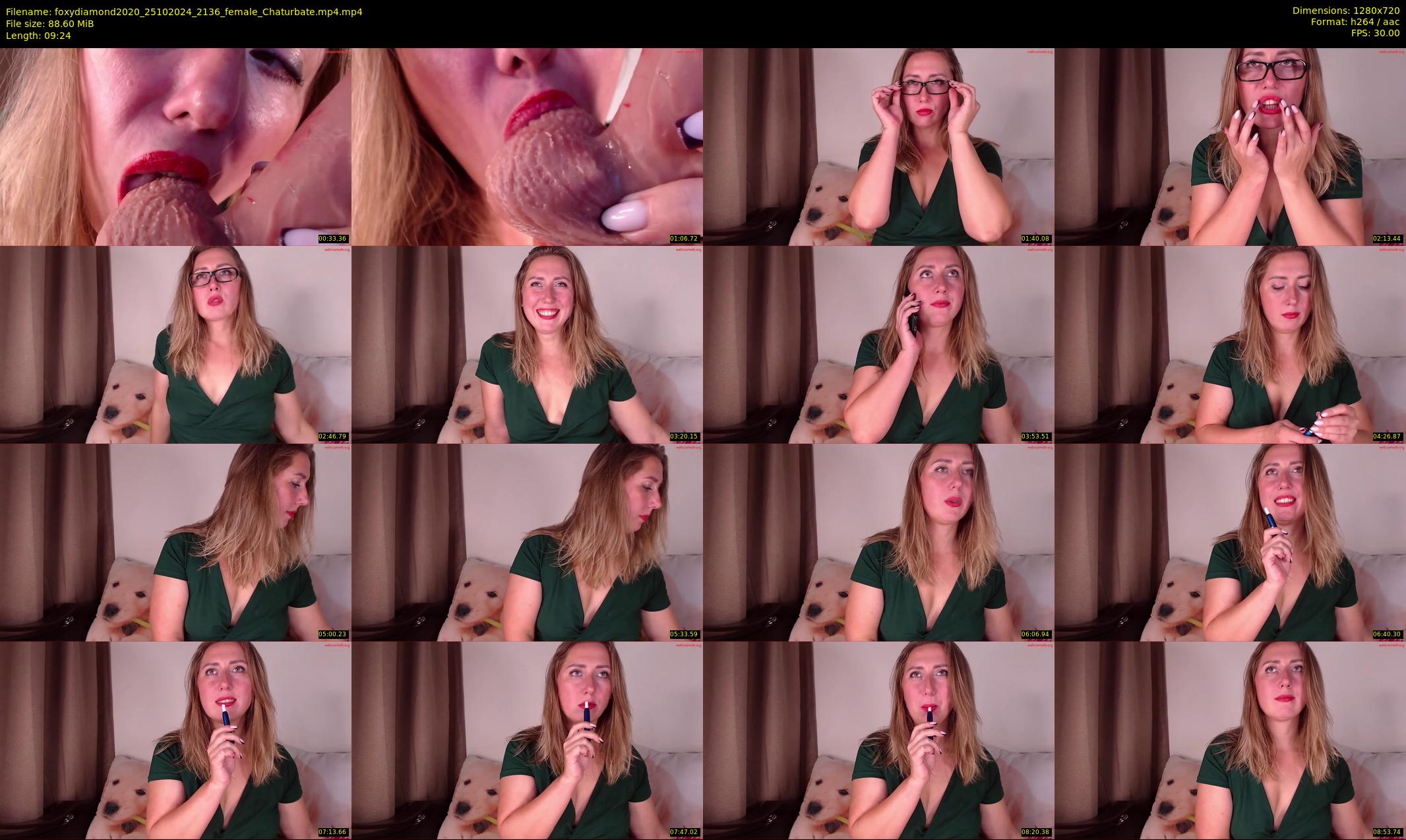 foxydiamond2020 — 10 minute Chaturbate female cam show recording, 720p, Oct 25, 2024