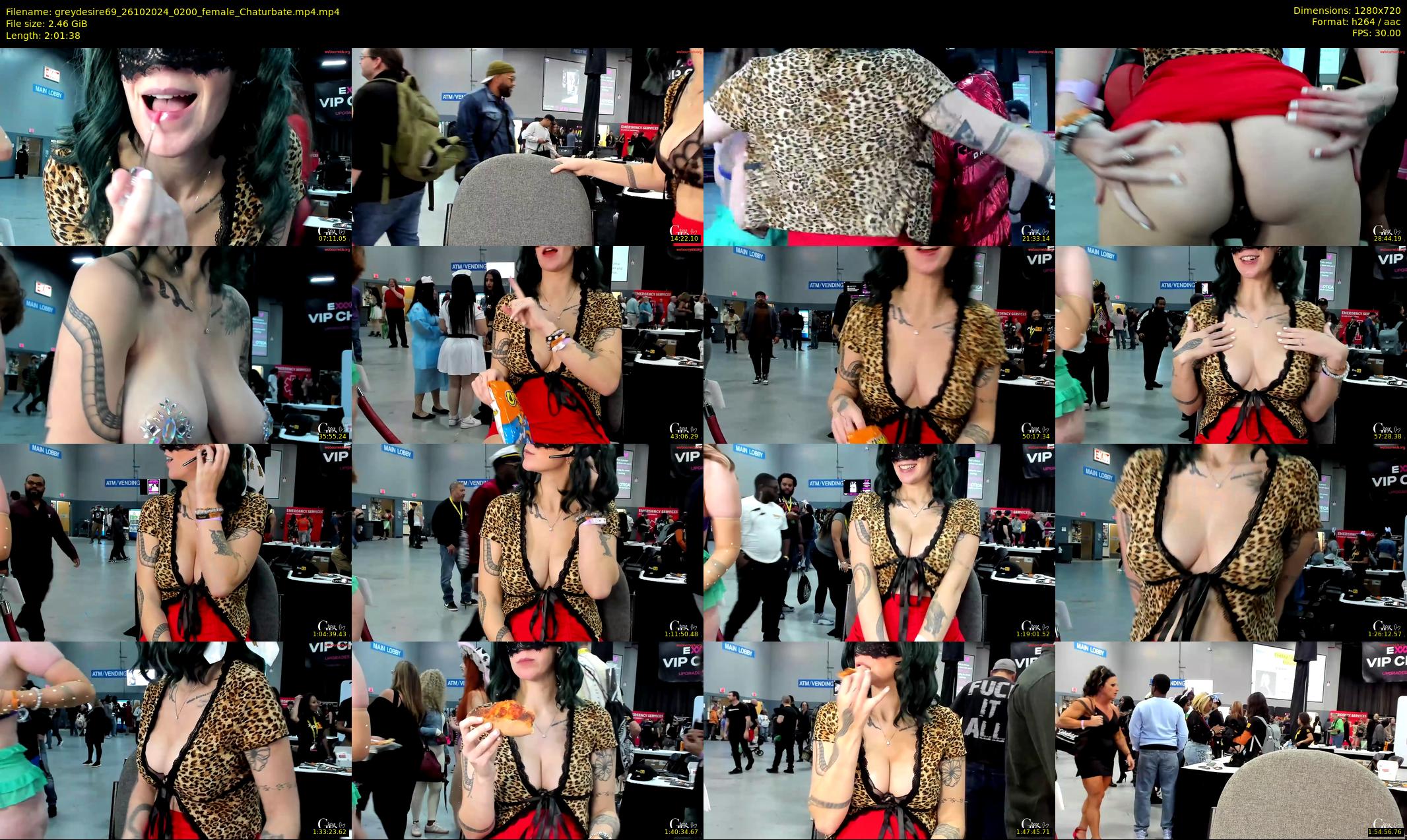 greydesire69 — 122 minute Chaturbate female cam show recording, 720p, Oct 26, 2024