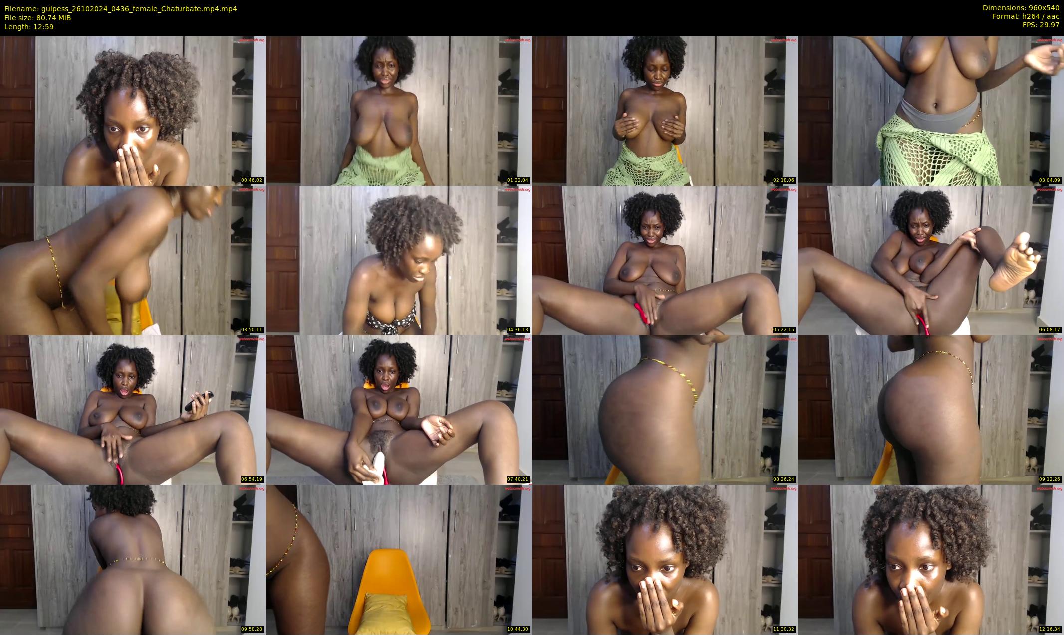 gulpess — 13 minute Chaturbate female cam show recording, 480p, Oct 26, 2024