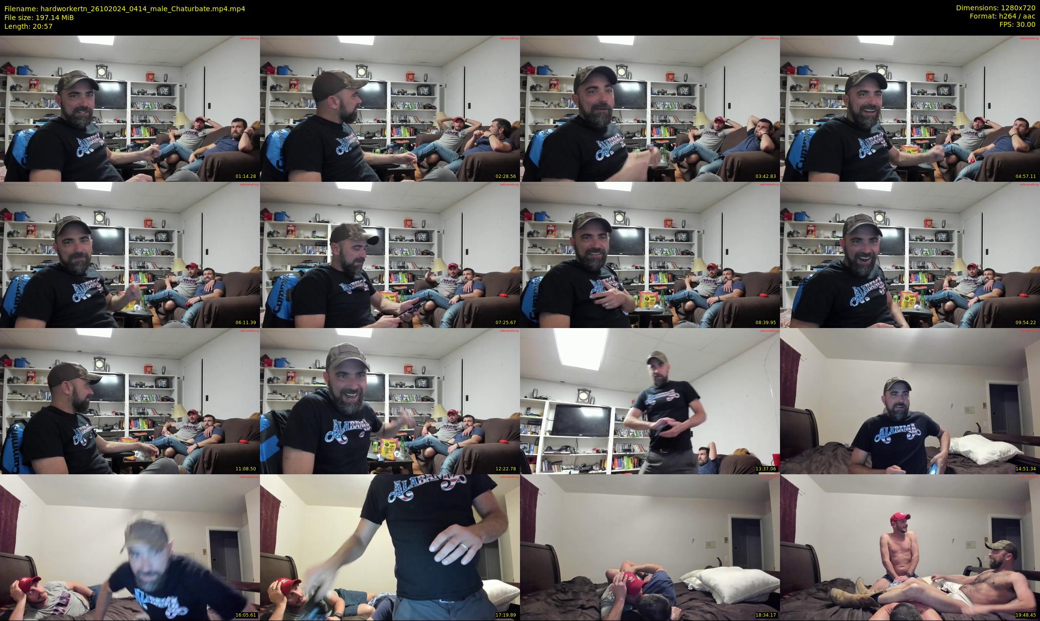 hardworkertn — 21 minute Chaturbate male cam show recording, 720p, Oct 26, 2024