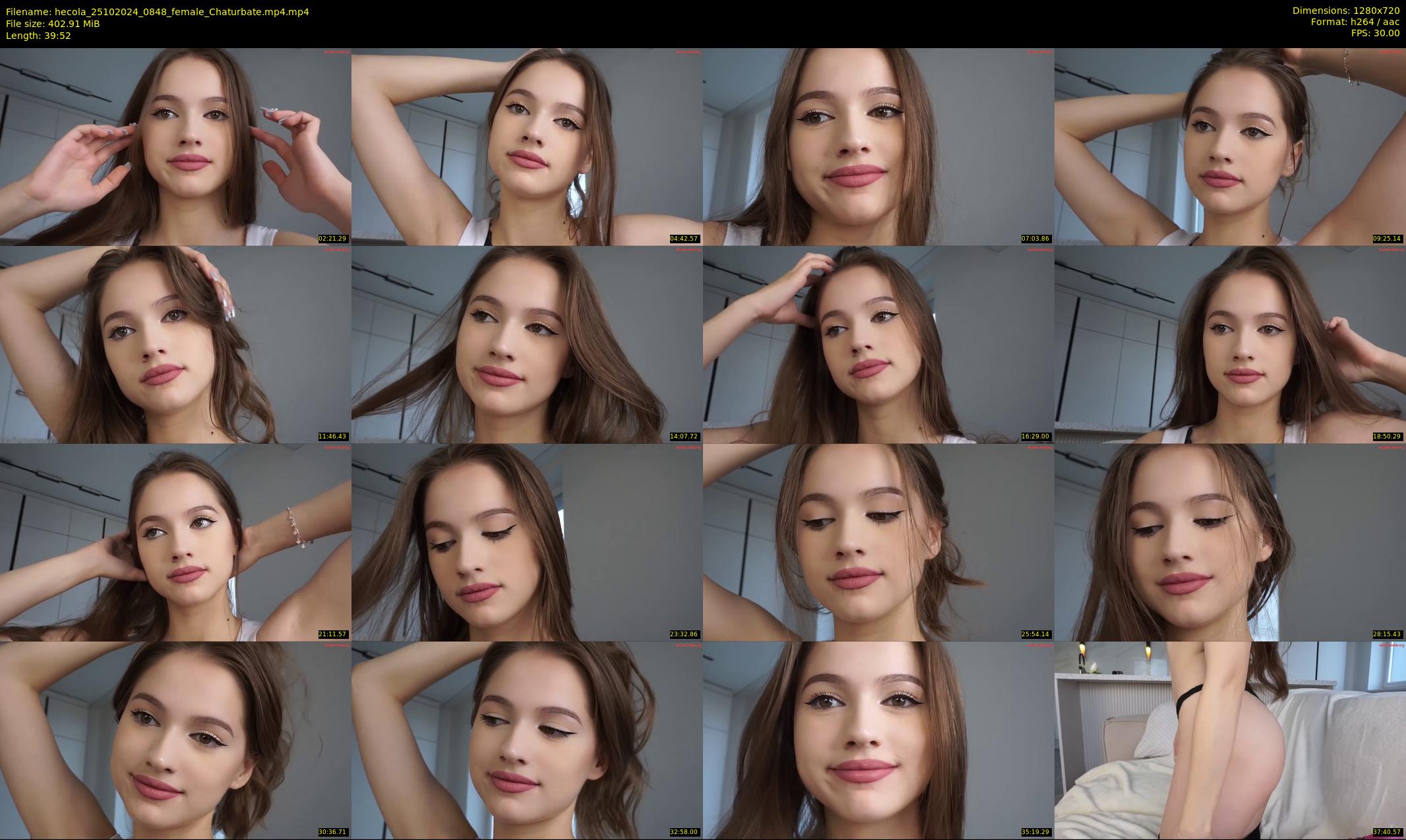 hecola — 40 minute Chaturbate female cam show recording, 720p, Oct 25, 2024