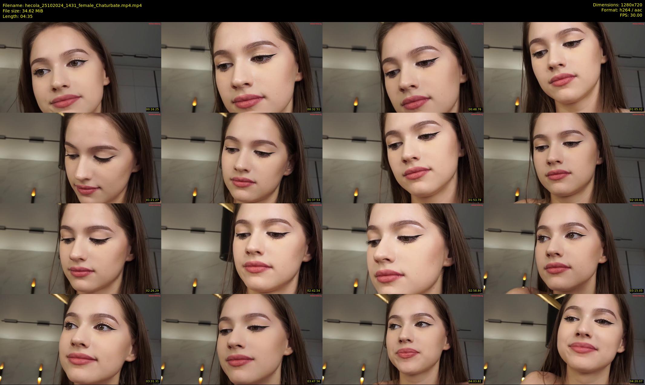 hecola — 5 minute Chaturbate female cam show recording, 720p, Oct 25, 2024