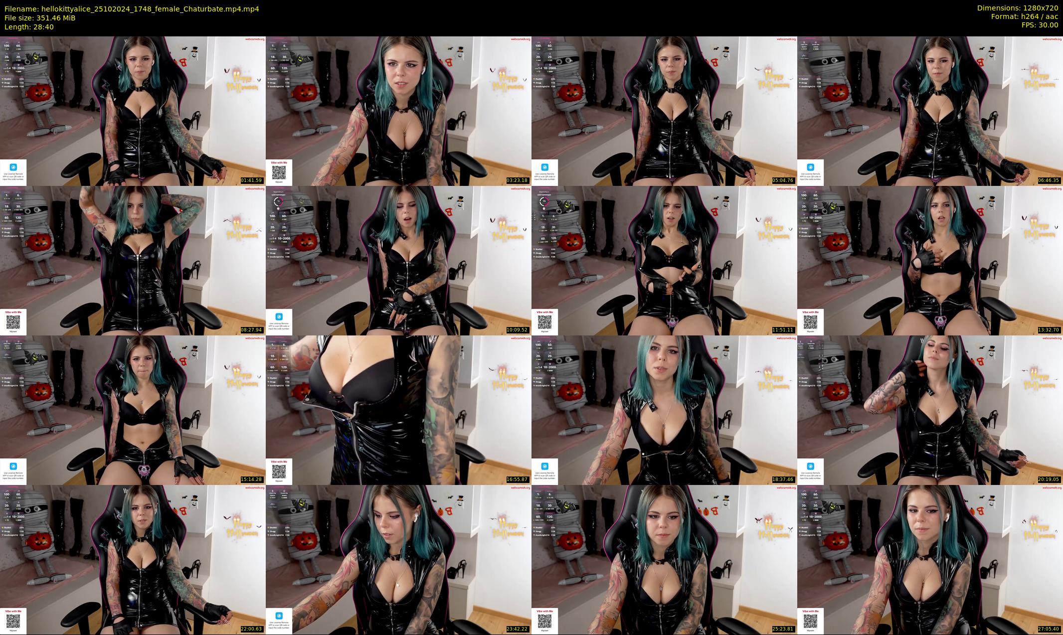 hellokittyalice — 29 minute Chaturbate female cam show recording, 720p, Oct 25, 2024