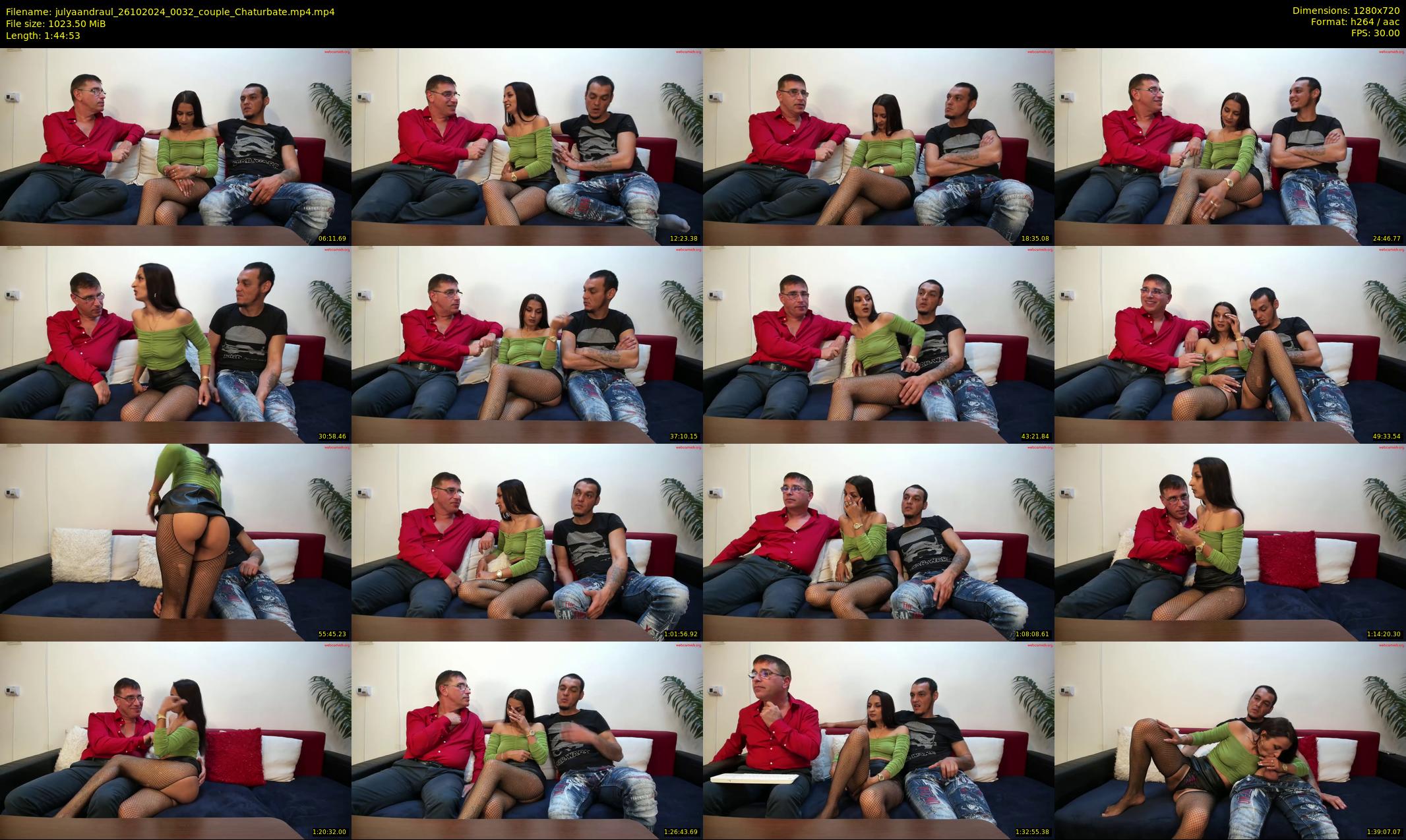 julyaandraul — 105 minute Chaturbate couple cam show recording, 720p, Oct 26, 2024