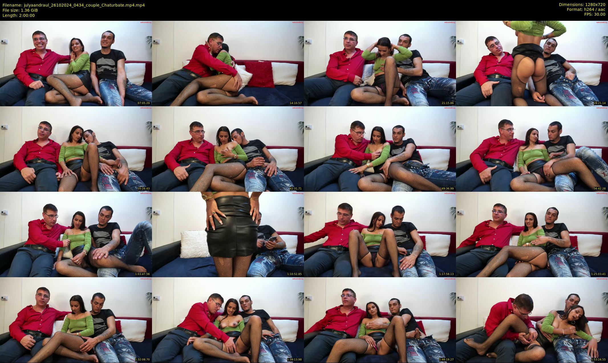 julyaandraul — 120 minute Chaturbate couple cam show recording, 720p, Oct 26, 2024