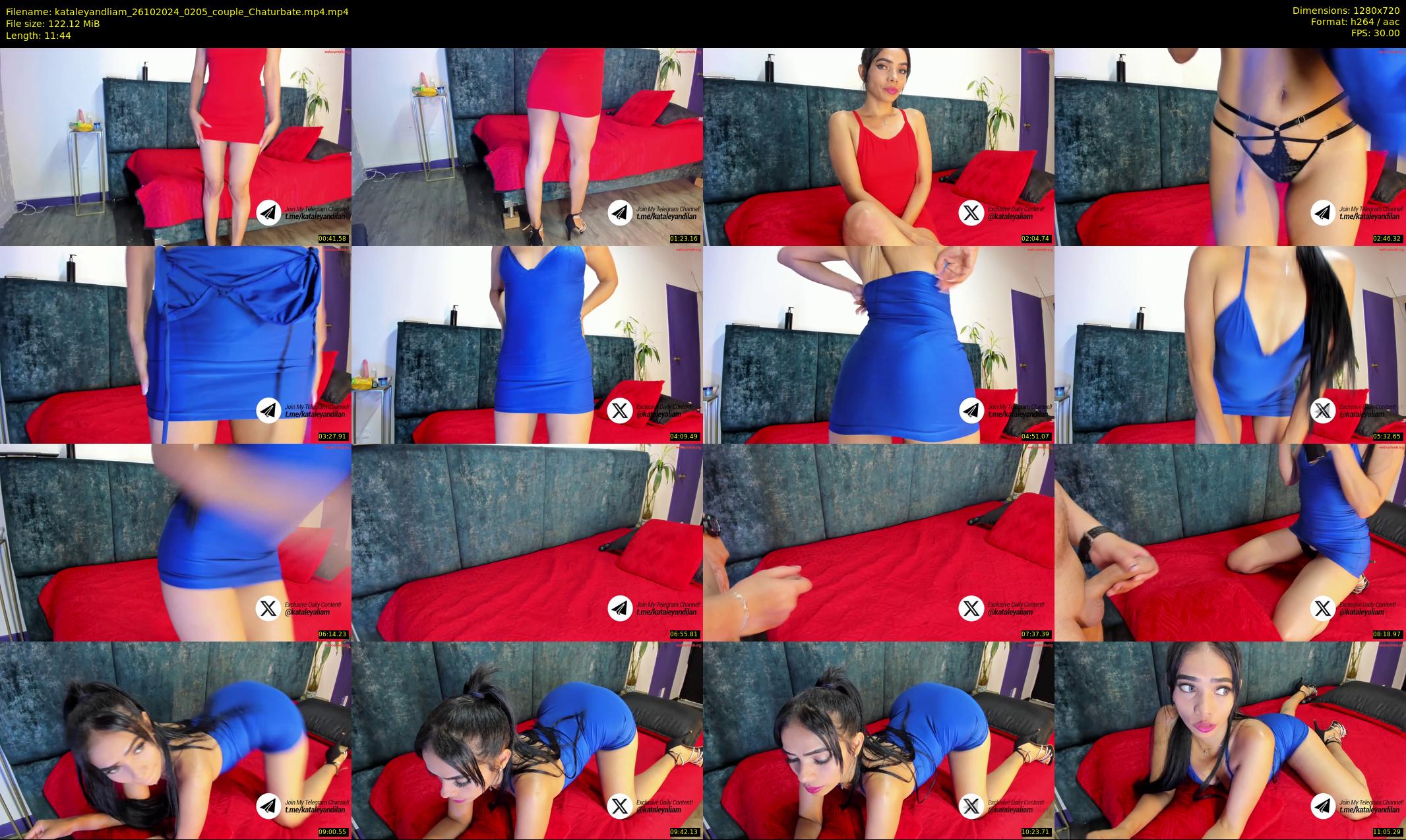 kataleyandliam — 12 minute Chaturbate couple cam show recording, 720p, Oct 26, 2024