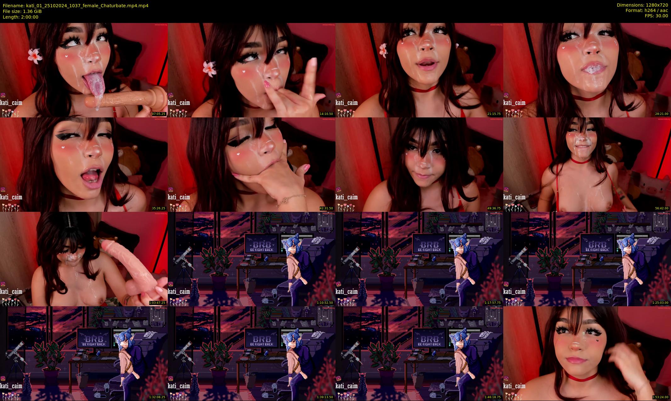 kati_01 — 120 minute Chaturbate female cam show recording, 720p, Oct 25, 2024