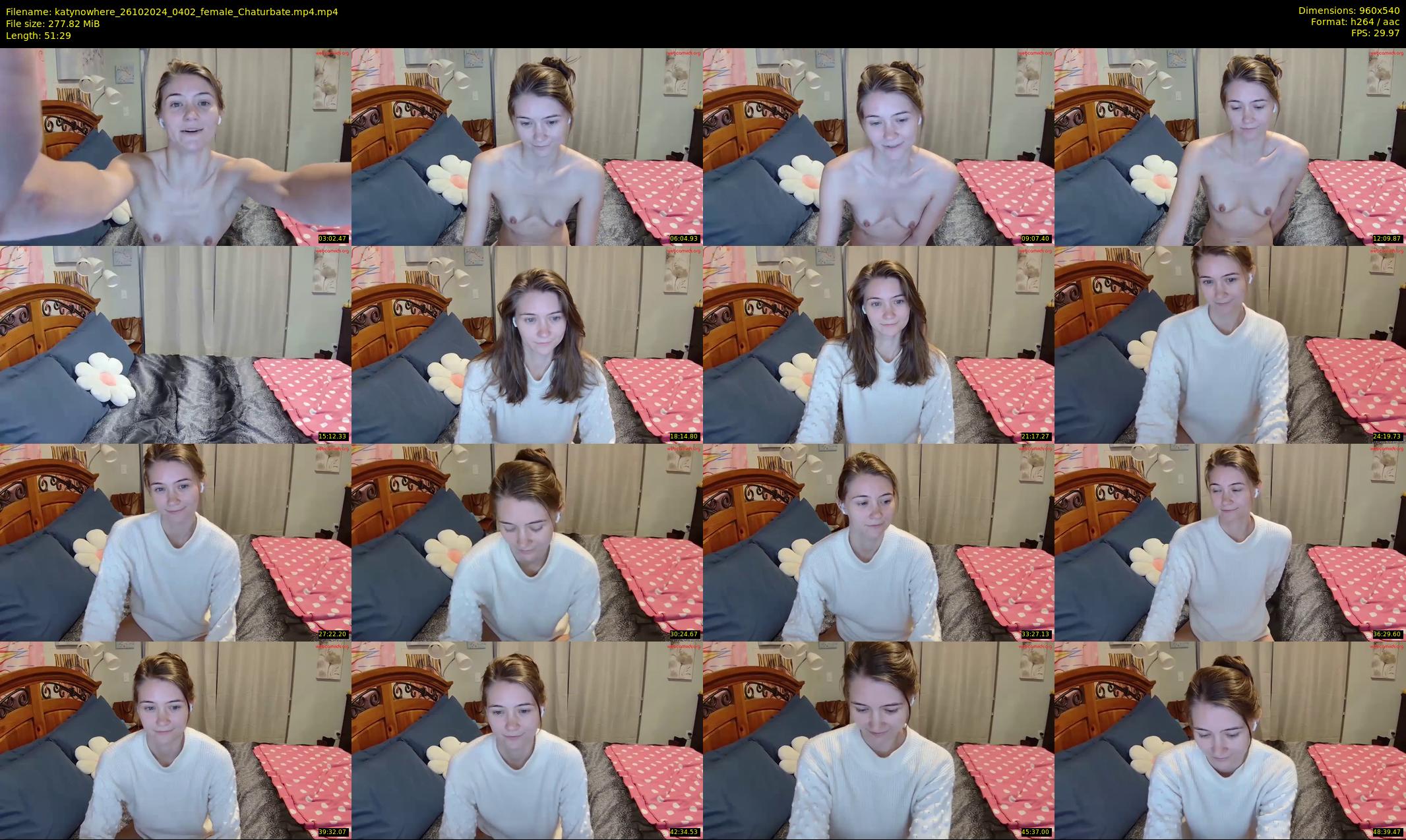 katynowhere — 52 minute Chaturbate female cam show recording, 480p, Oct 26, 2024