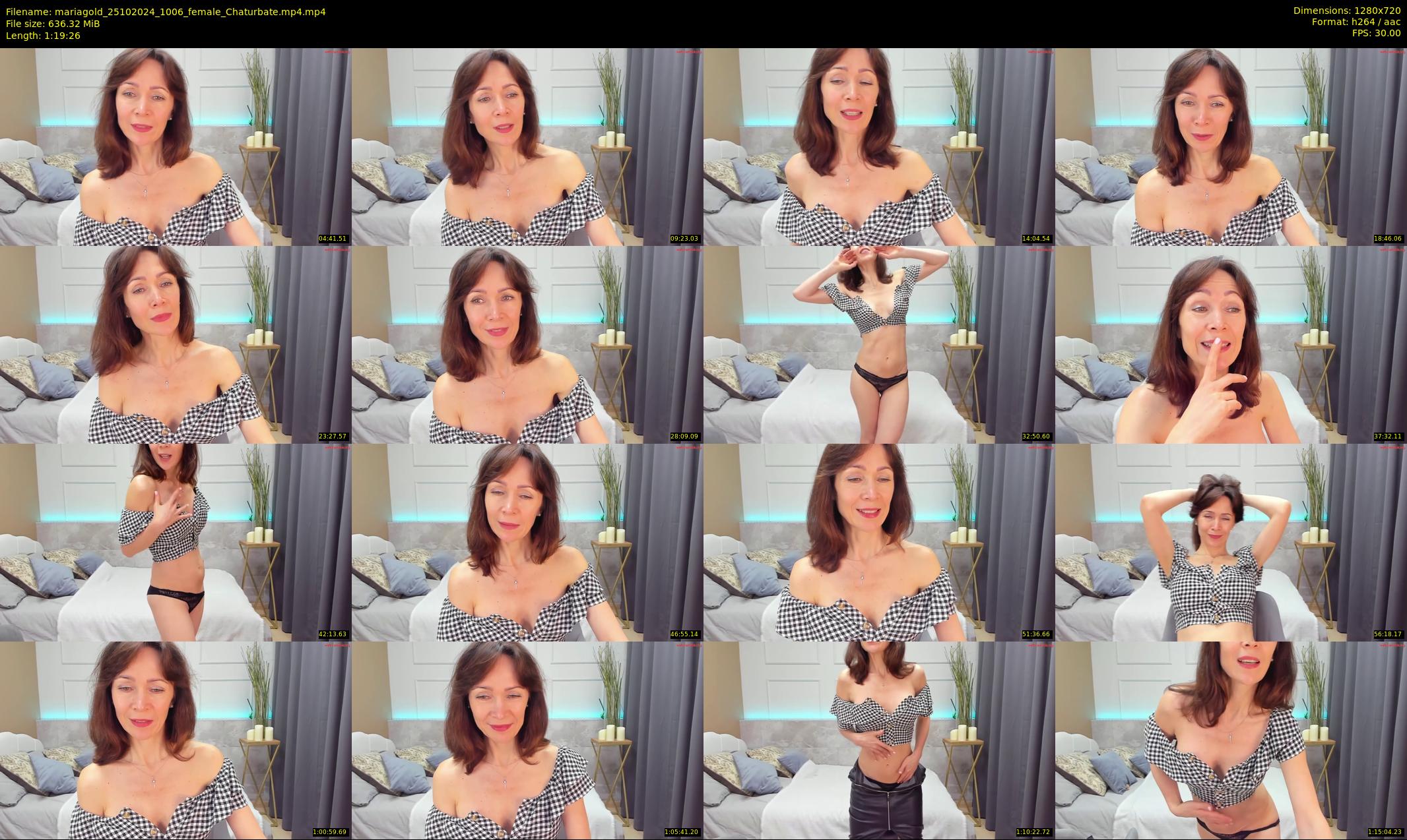 mariagold — 80 minute Chaturbate female cam show recording, 720p, Oct 25, 2024