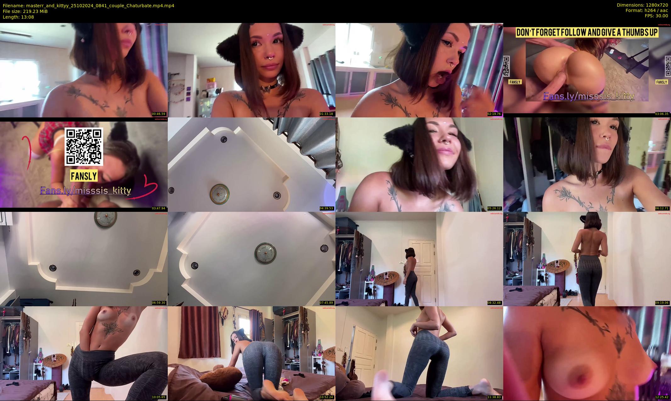 masterr_and_kittyy — 14 minute Chaturbate couple cam show recording, 720p, Oct 25, 2024