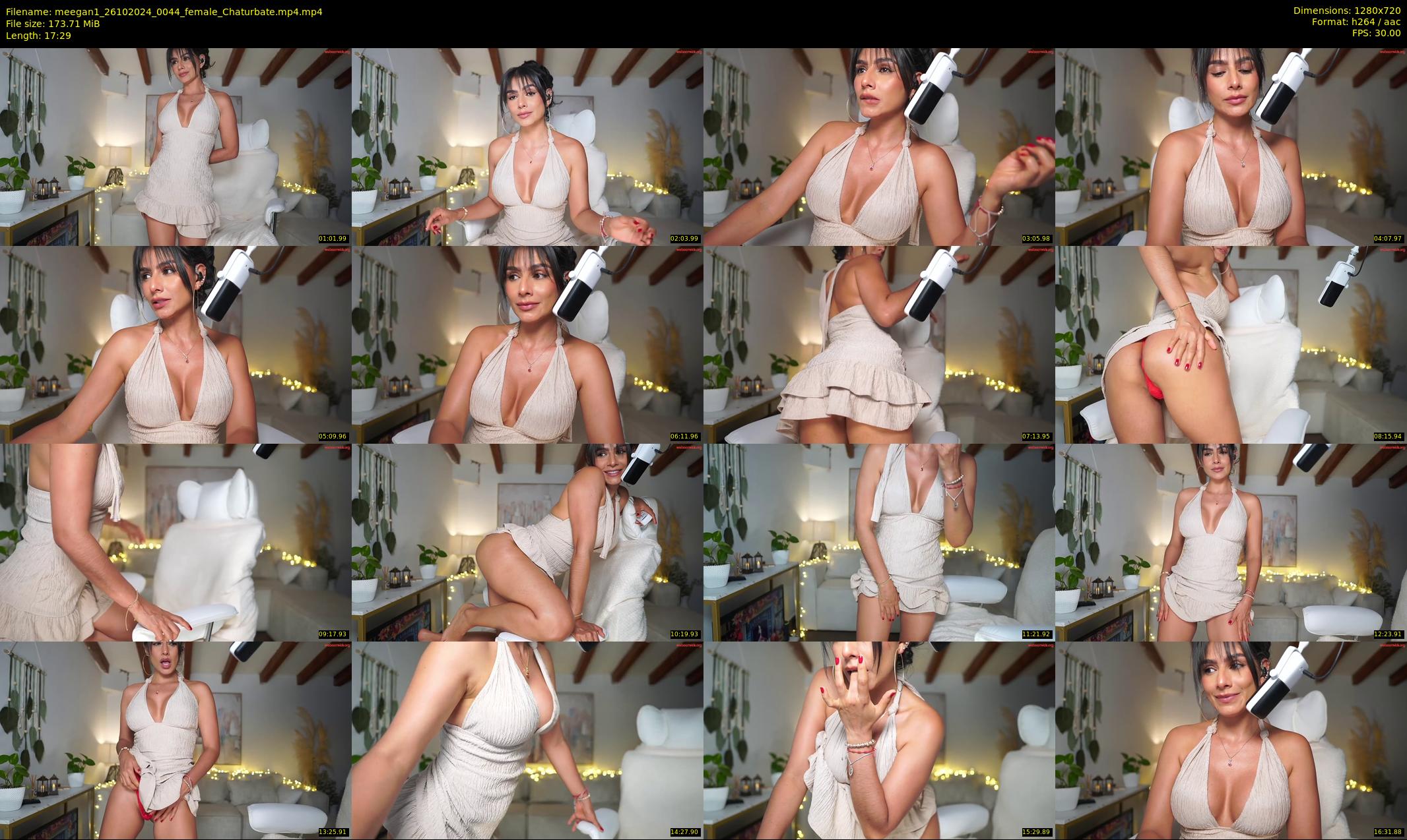 meegan1 — 18 minute Chaturbate female cam show recording, 720p, Oct 26, 2024