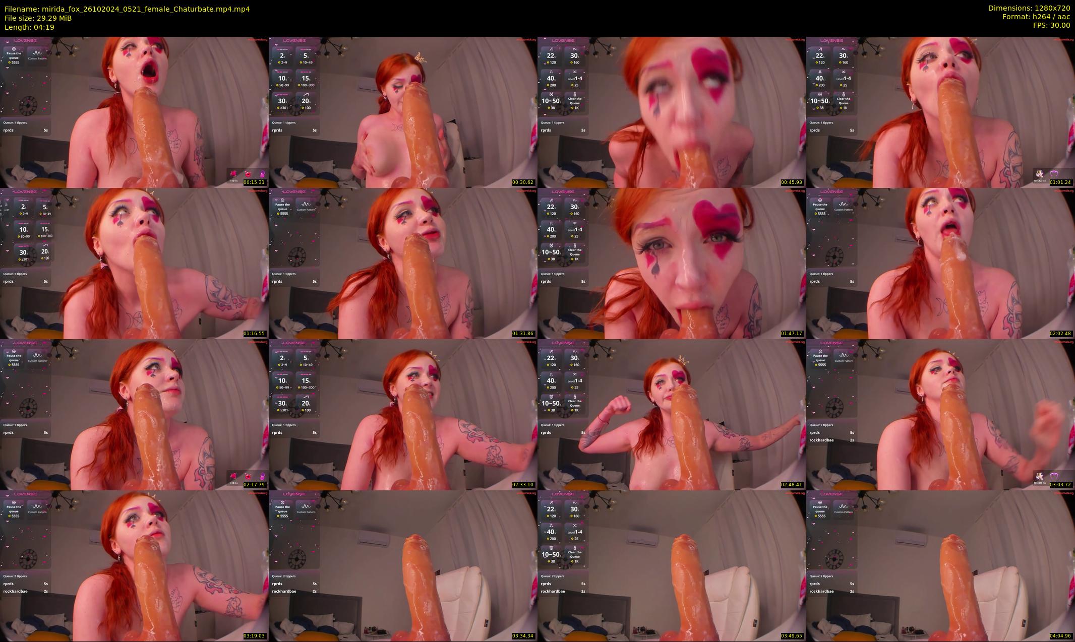 mirida_fox — 5 minute Chaturbate female cam show recording, 720p, Oct 26, 2024