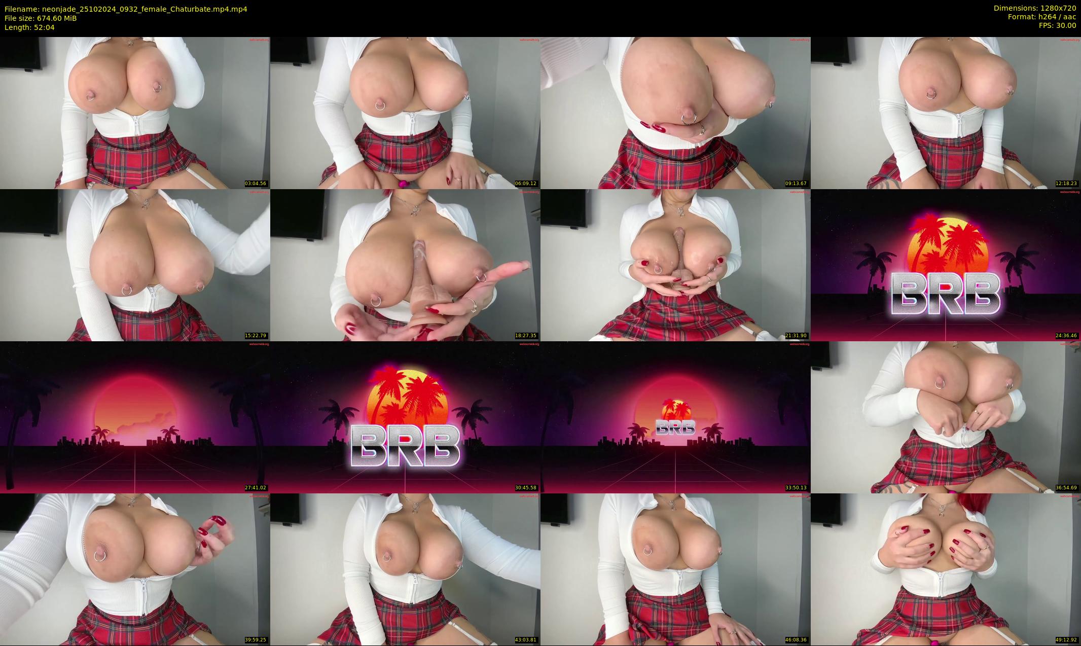 neonjade — 53 minute Chaturbate female cam show recording, 720p, Oct 25, 2024