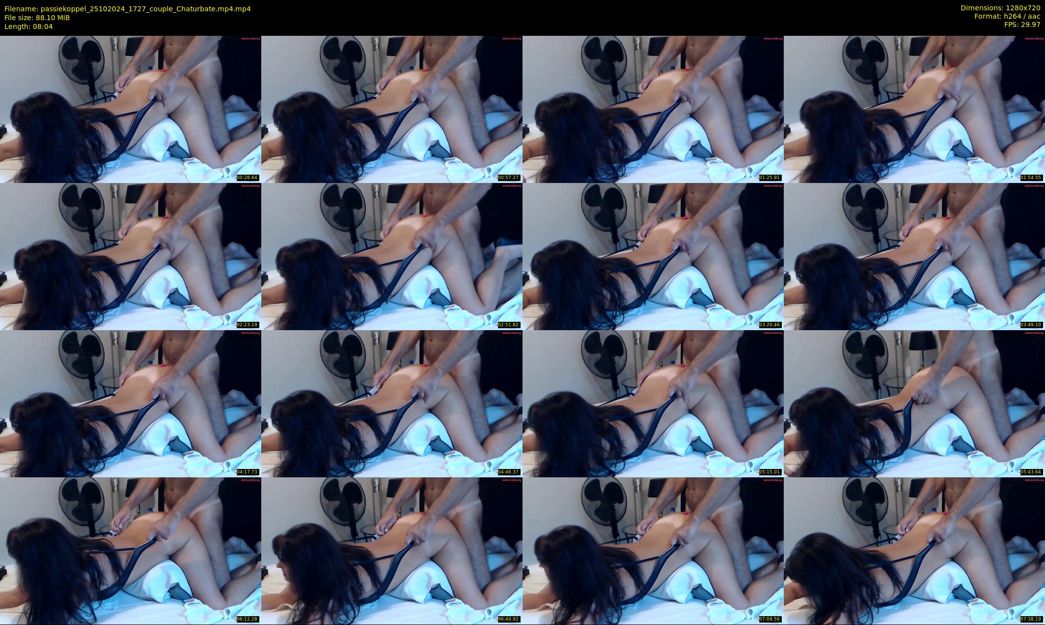 passiekoppel — 9 minute Chaturbate couple cam show recording, 720p, Oct 25, 2024