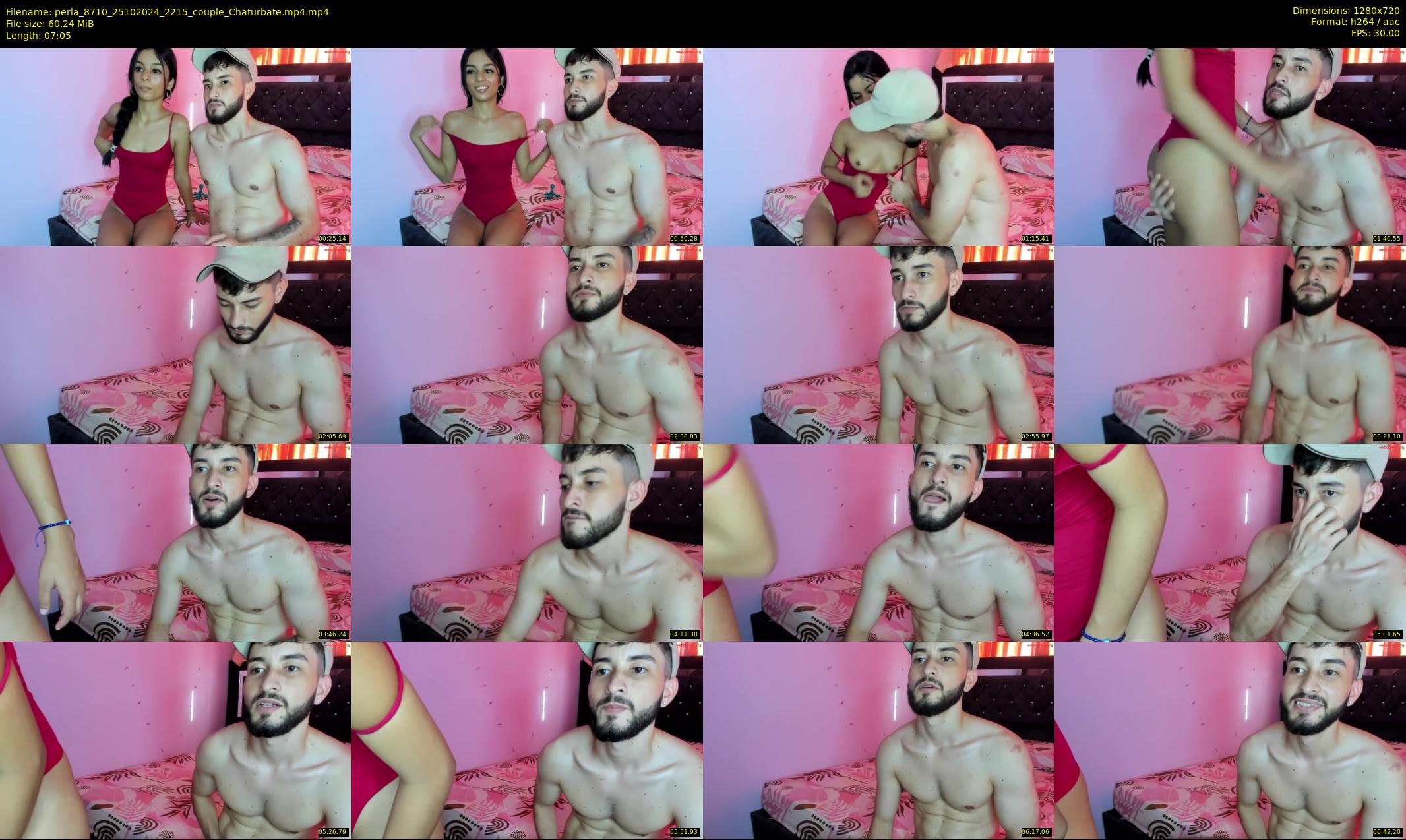 perla_8710 — 8 minute Chaturbate couple cam show recording, 720p, Oct 25, 2024