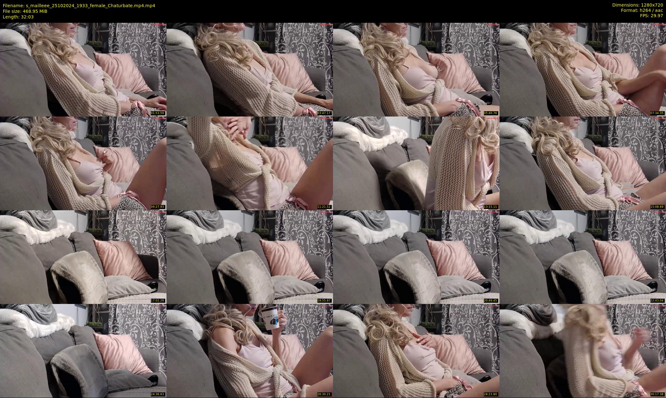 s_mailleee — 33 minute Chaturbate female cam show recording, 720p, Oct 25, 2024