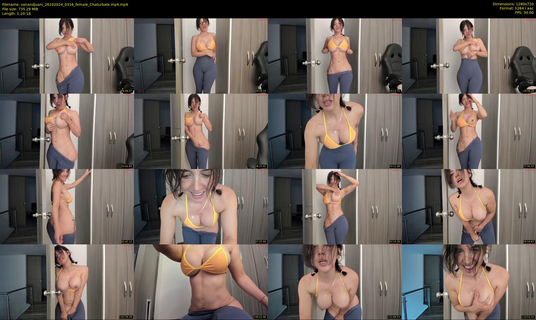 vanandjuani — 81 minute Chaturbate female cam show recording, 720p, Oct 26, 2024