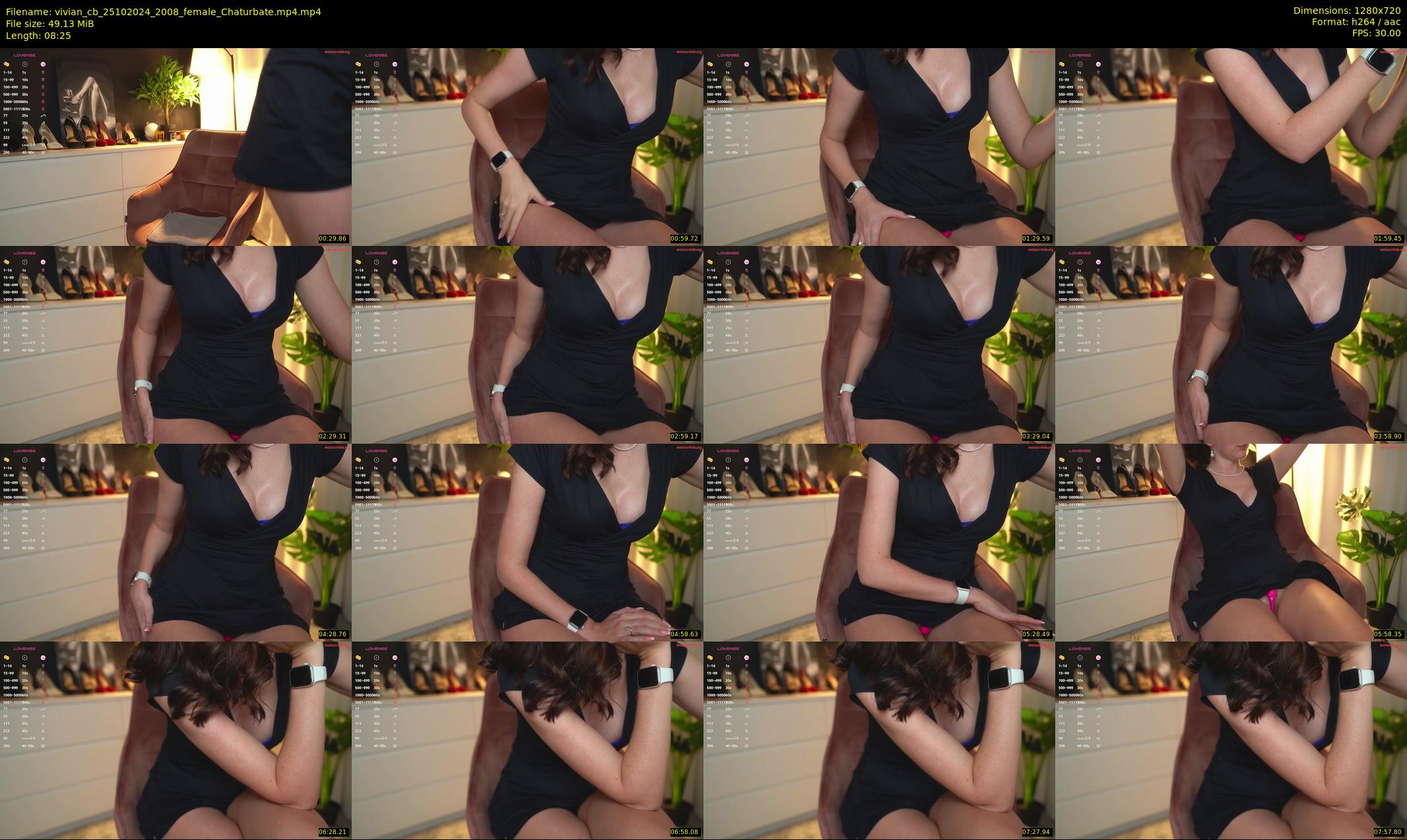 vivian_cb — 9 minute Chaturbate female cam show recording, 720p, Oct 25, 2024