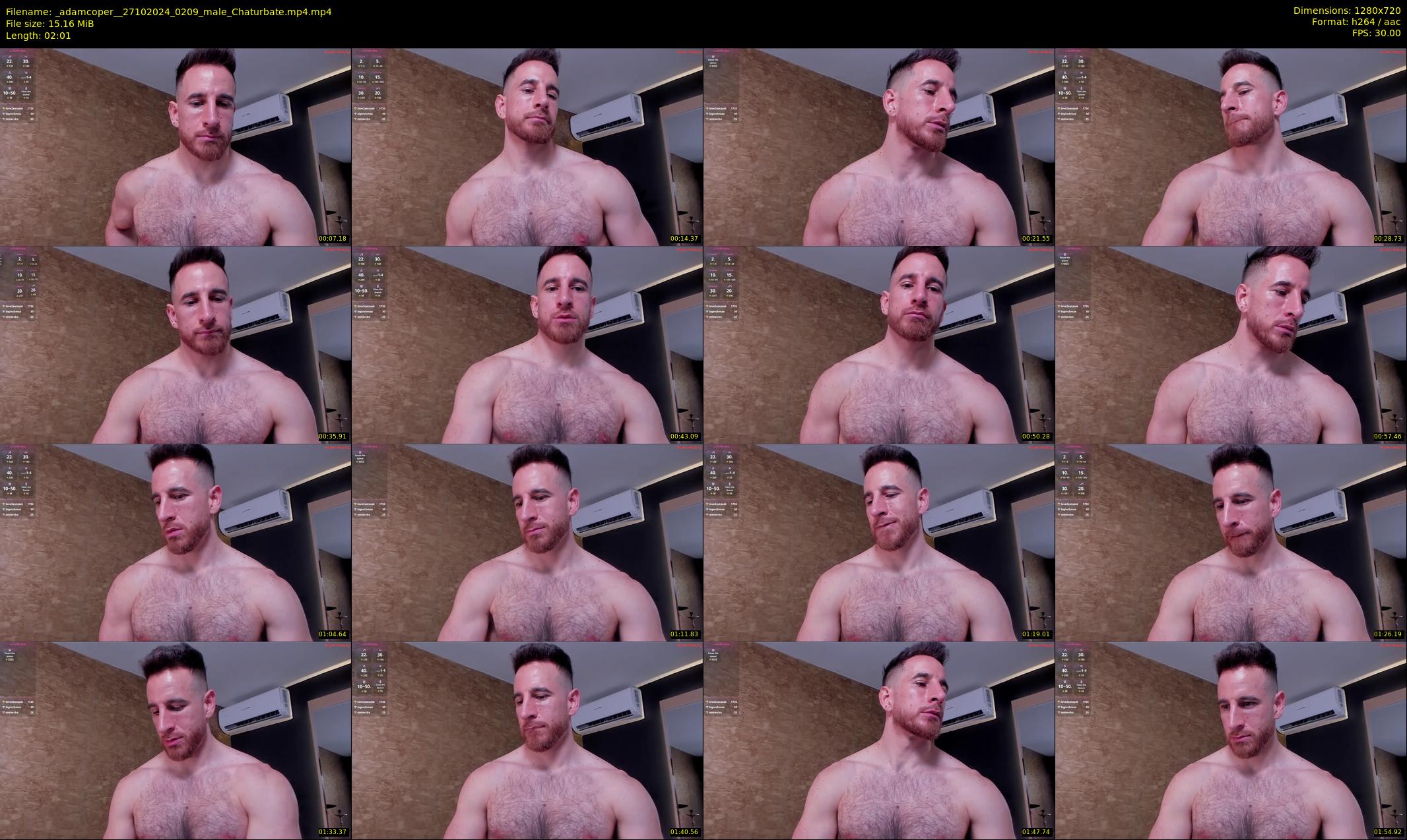 _adamcoper_ — 3 minute Chaturbate male cam show recording, 720p, Oct 27, 2024