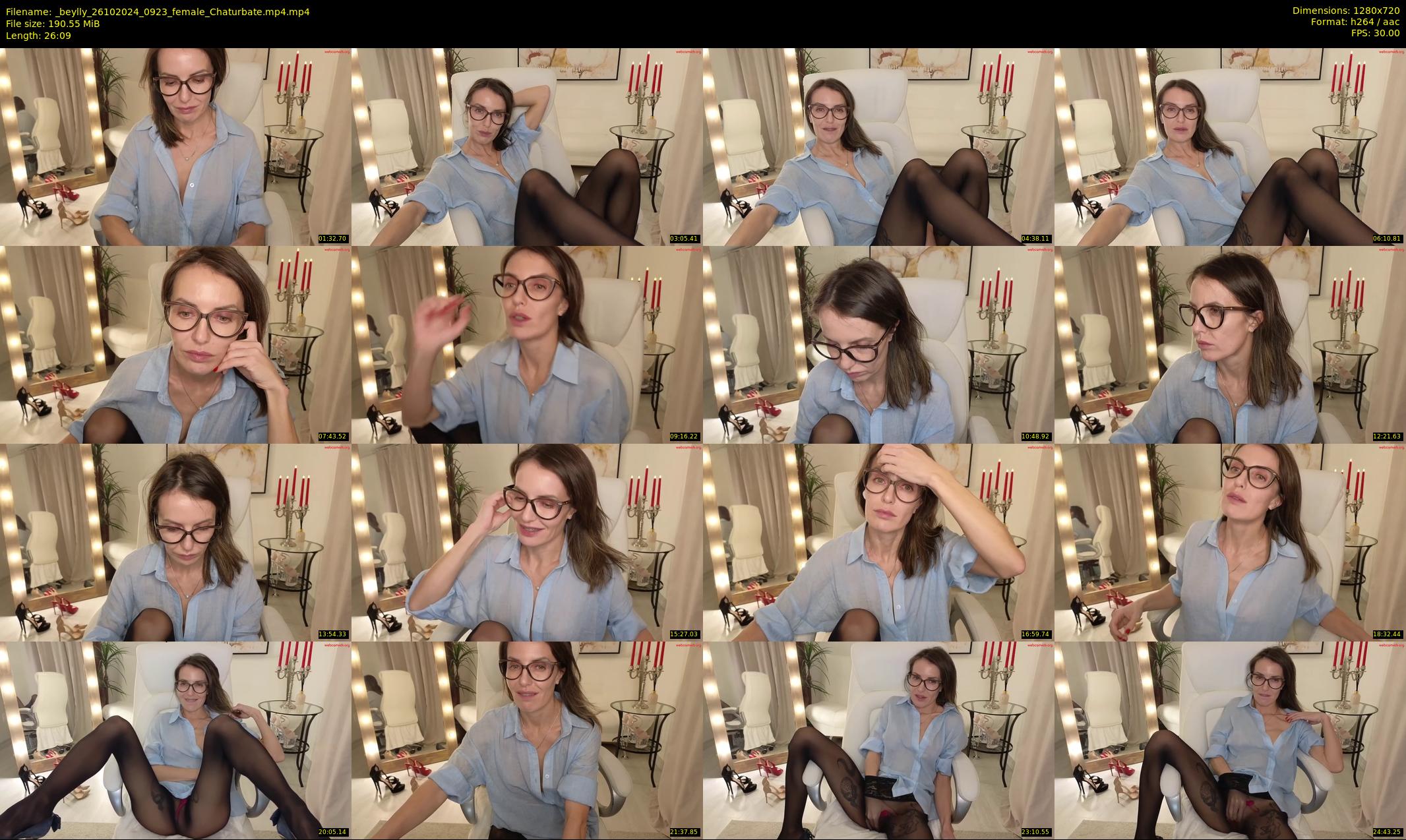 _beylly — 27 minute Chaturbate female cam show recording, 720p, Oct 26, 2024