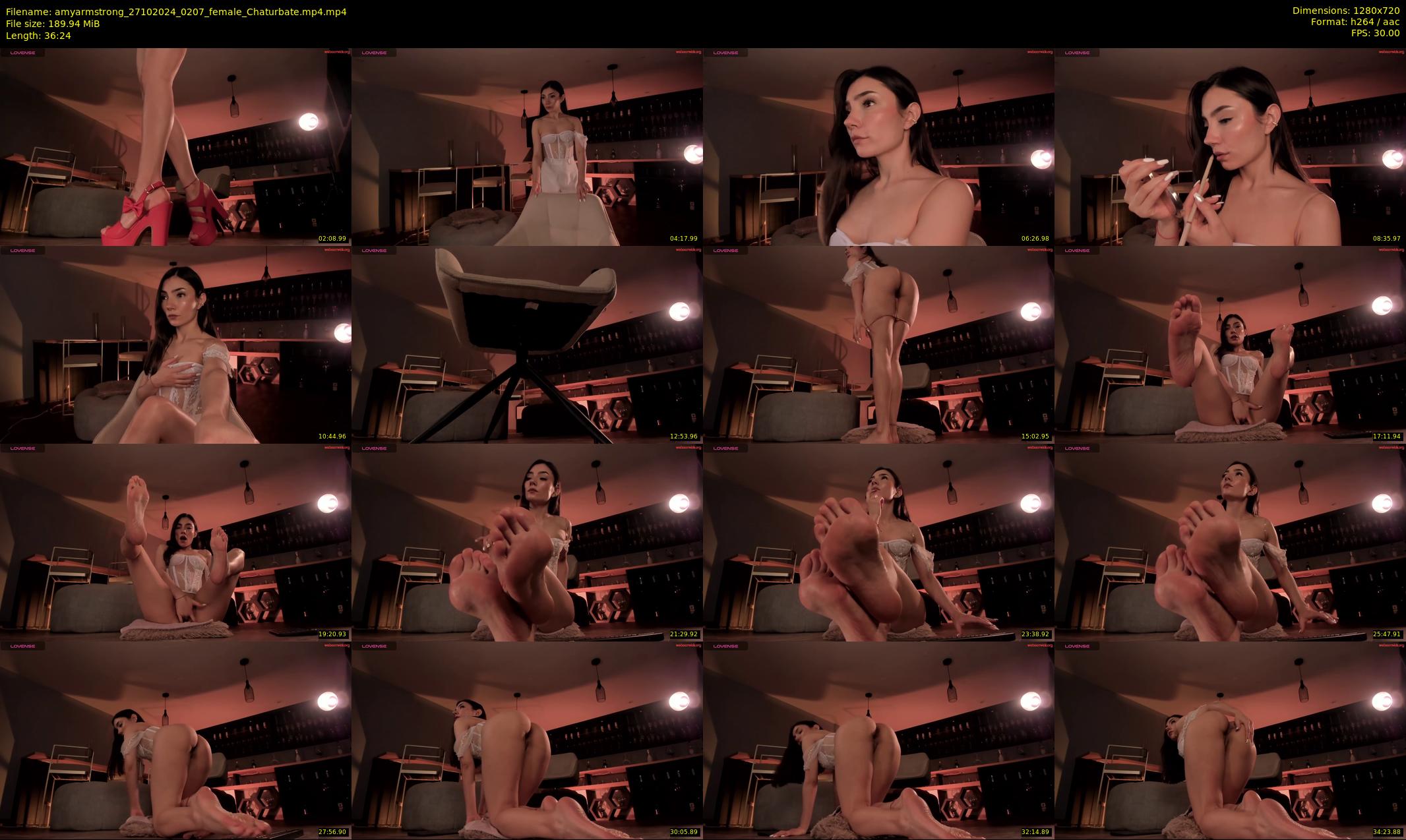 amyarmstrong — 37 minute Chaturbate female cam show recording, 720p, Oct 27, 2024