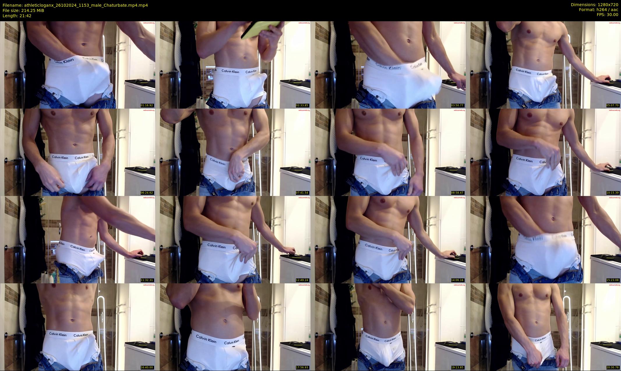 athleticloganx — 22 minute Chaturbate male cam show recording, 720p, Oct 26, 2024
