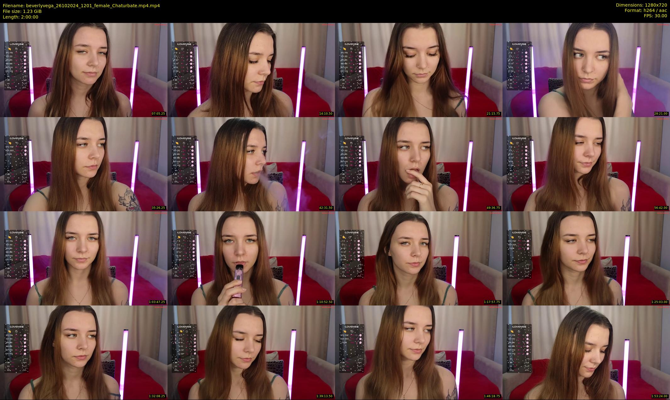 beverlyvega — 120 minute Chaturbate couple cam show recording, 720p, Oct 26, 2024