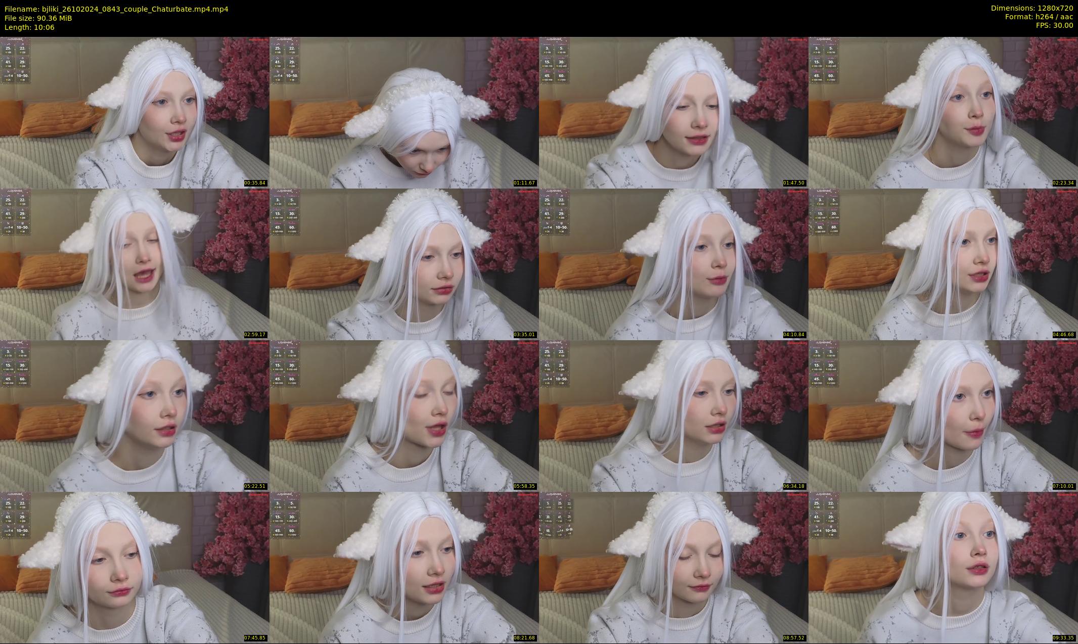 bjliki — 11 minute Chaturbate couple cam show recording, 720p, Oct 26, 2024