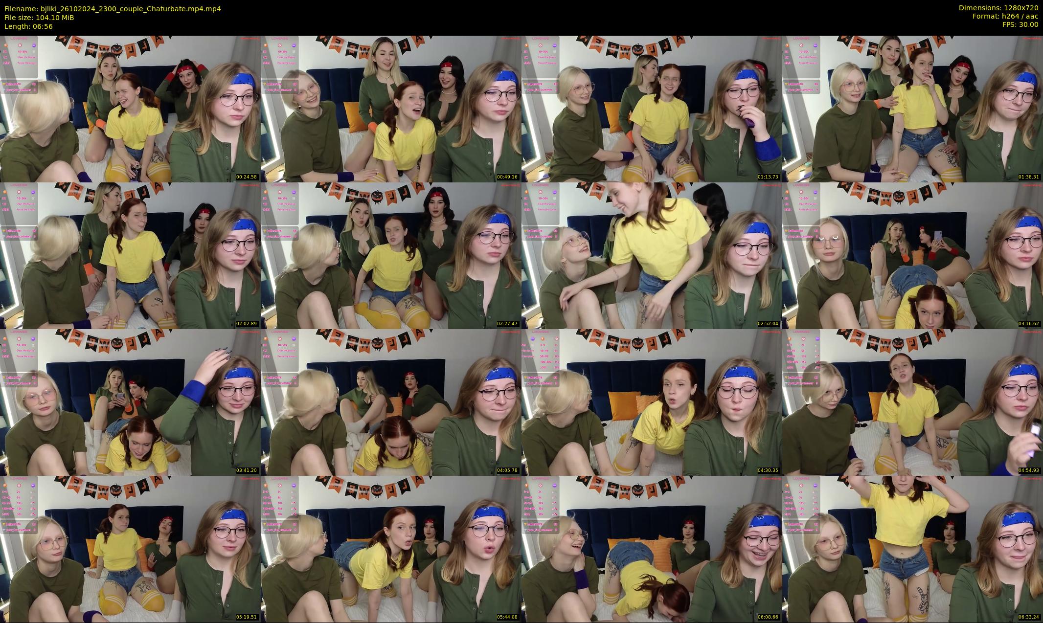 bjliki — 7 minute Chaturbate couple cam show recording, 720p, Oct 26, 2024
