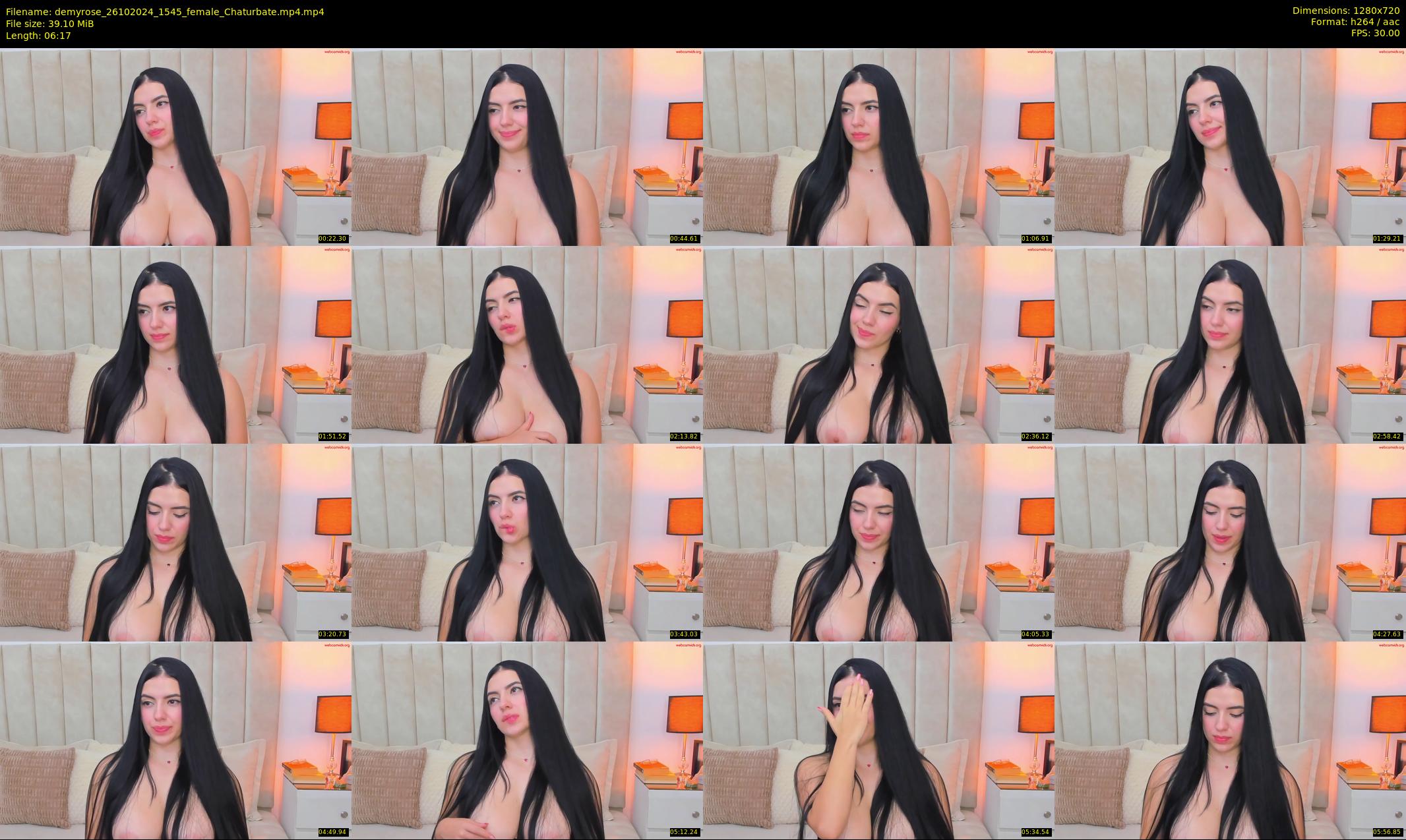 demyrose — 7 minute Chaturbate female cam show recording, 720p, Oct 26, 2024