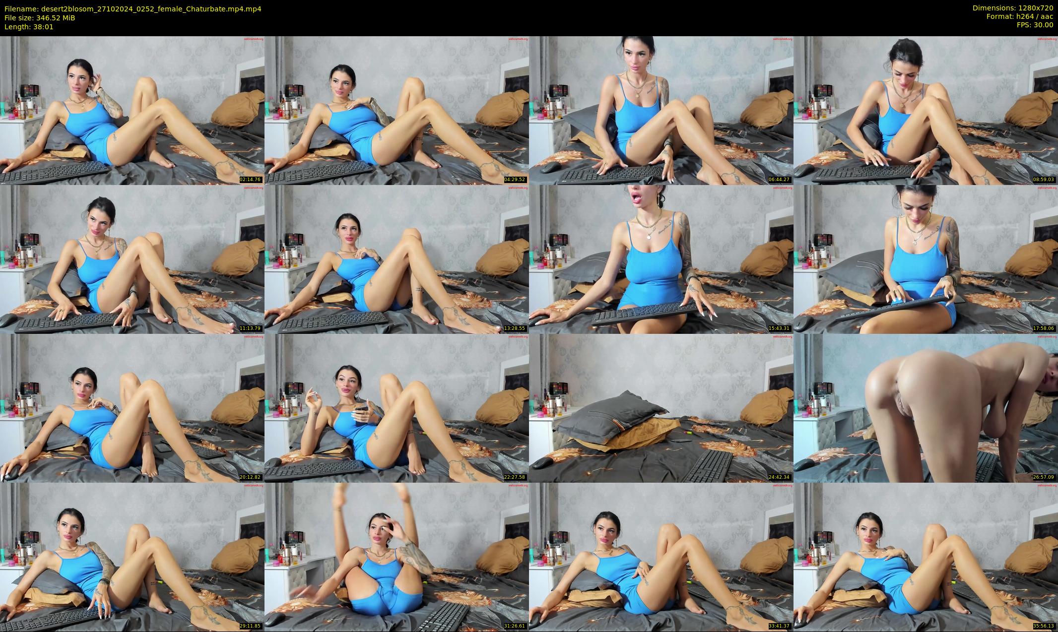 desert2blosom — 39 minute Chaturbate female cam show recording, 720p, Oct 27, 2024