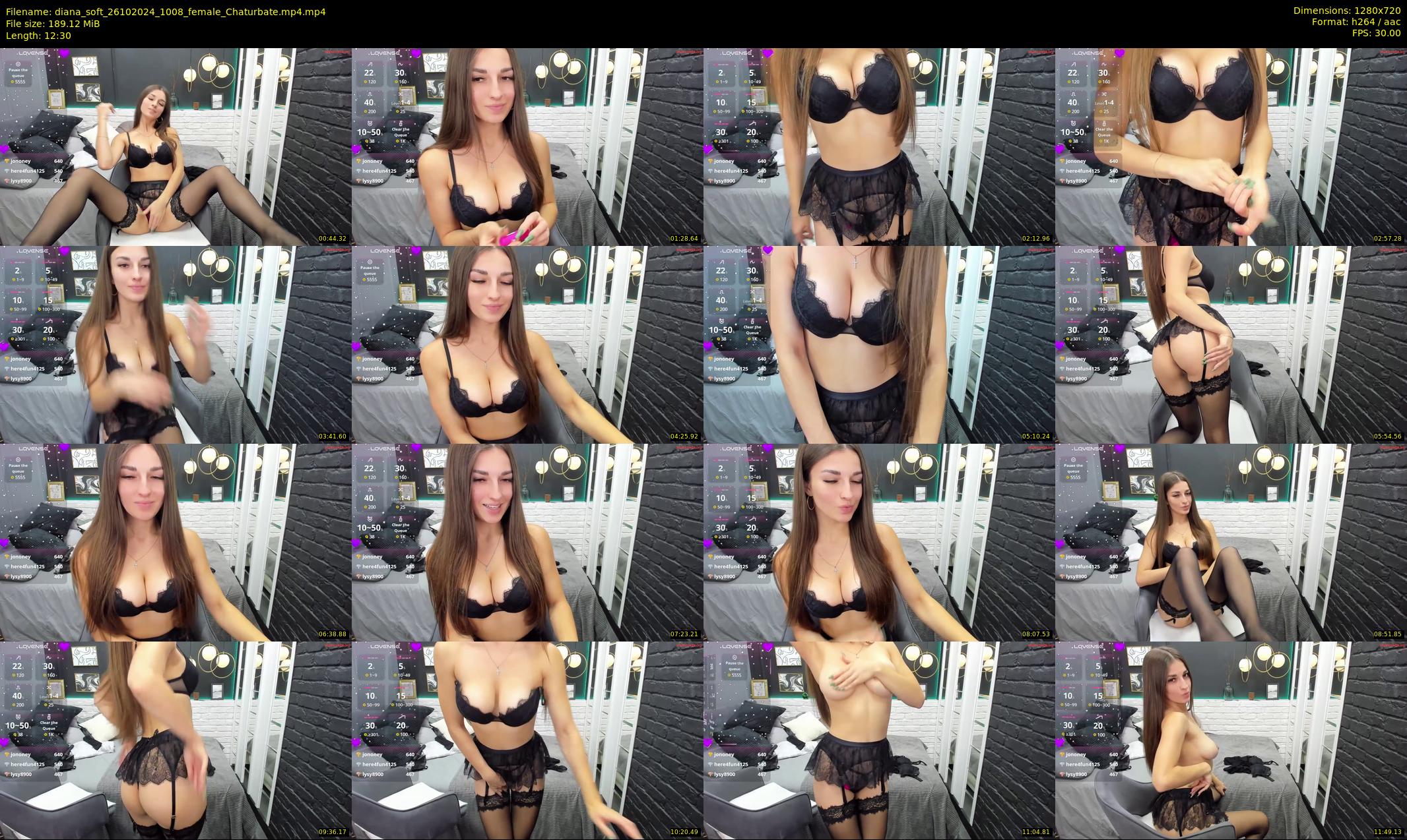 diana_soft — 13 minute Chaturbate female cam show recording, 720p, Oct 26, 2024