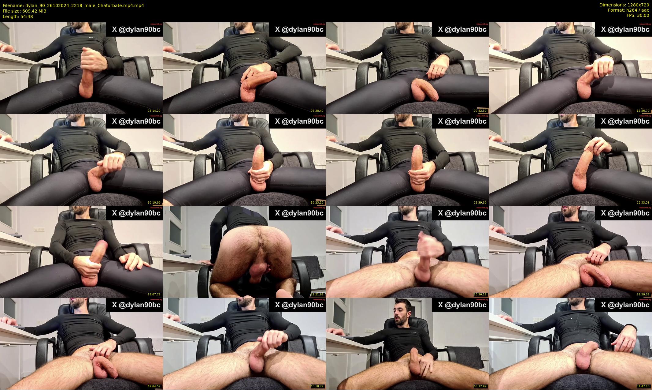 dylan_90 — 55 minute Chaturbate male cam show recording, 720p, Oct 26, 2024
