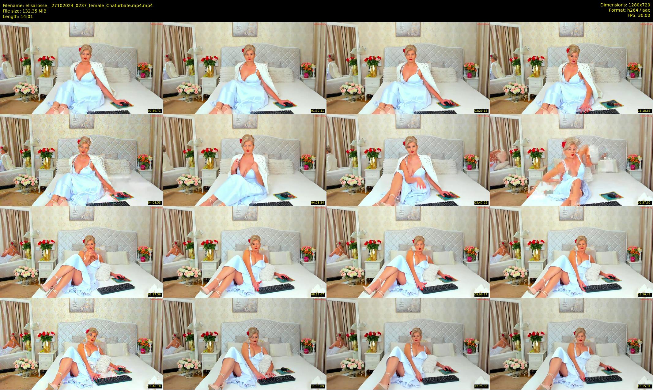 elisarosse_ — 15 minute Chaturbate female cam show recording, 720p, Oct 27, 2024