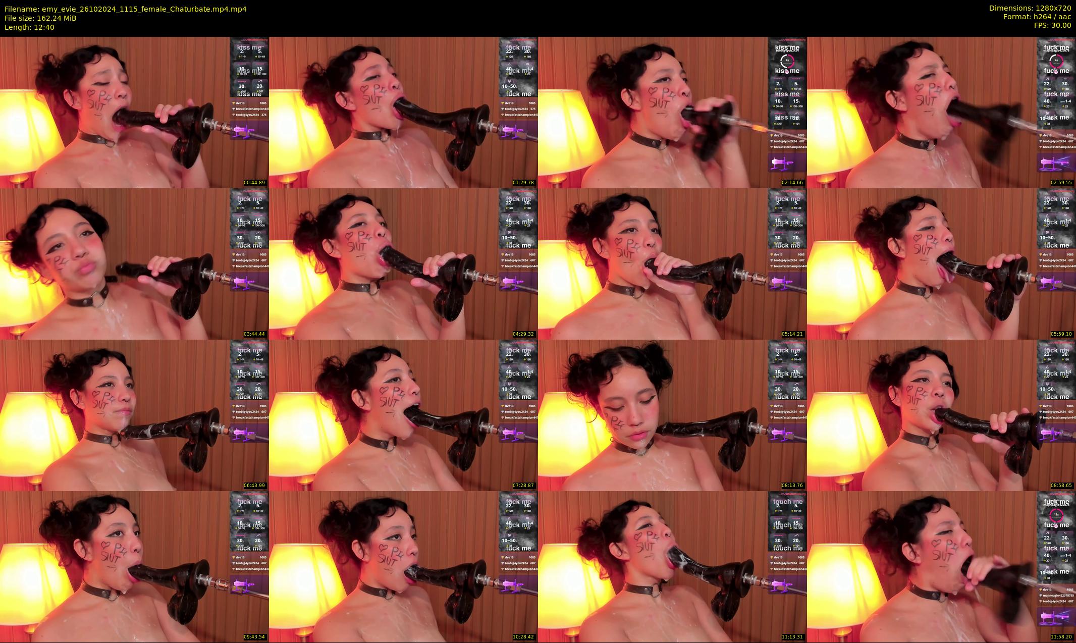 emy_evie — 13 minute Chaturbate female cam show recording, 720p, Oct 26, 2024