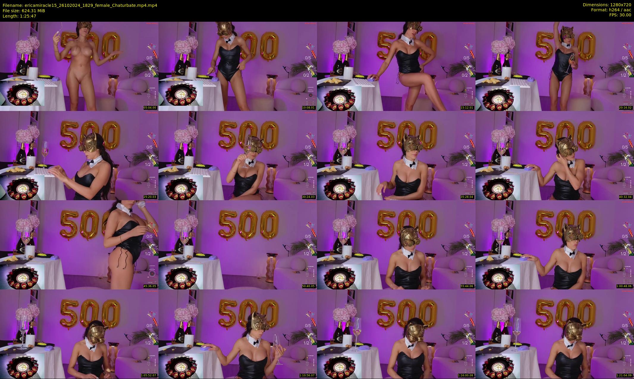 ericamiracle15 — 86 minute Chaturbate female cam show recording, 720p, Oct 26, 2024