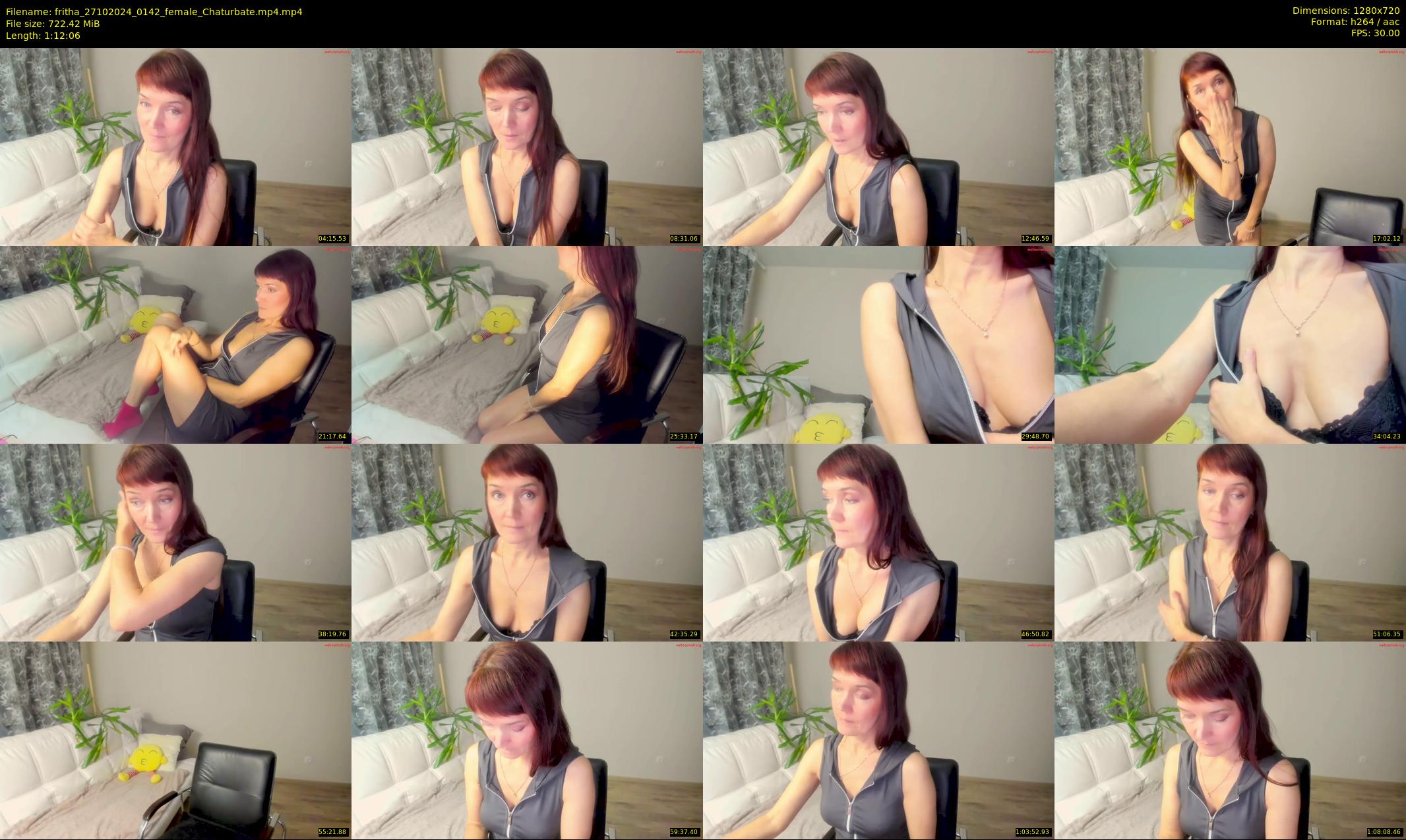 fritha — 73 minute Chaturbate female cam show recording, 720p, Oct 27, 2024
