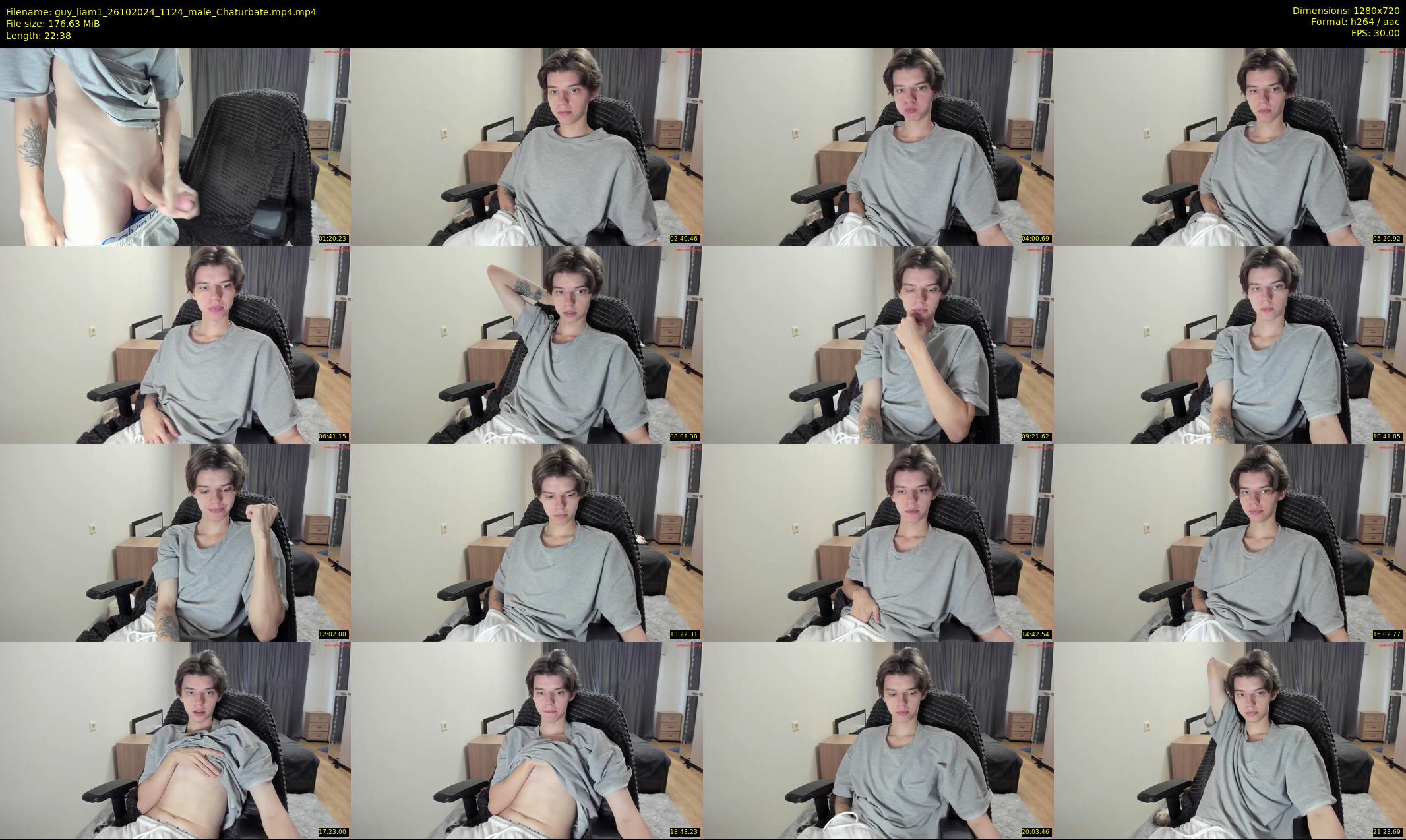 guy_liam1 — 23 minute Chaturbate male cam show recording, 720p, Oct 26, 2024