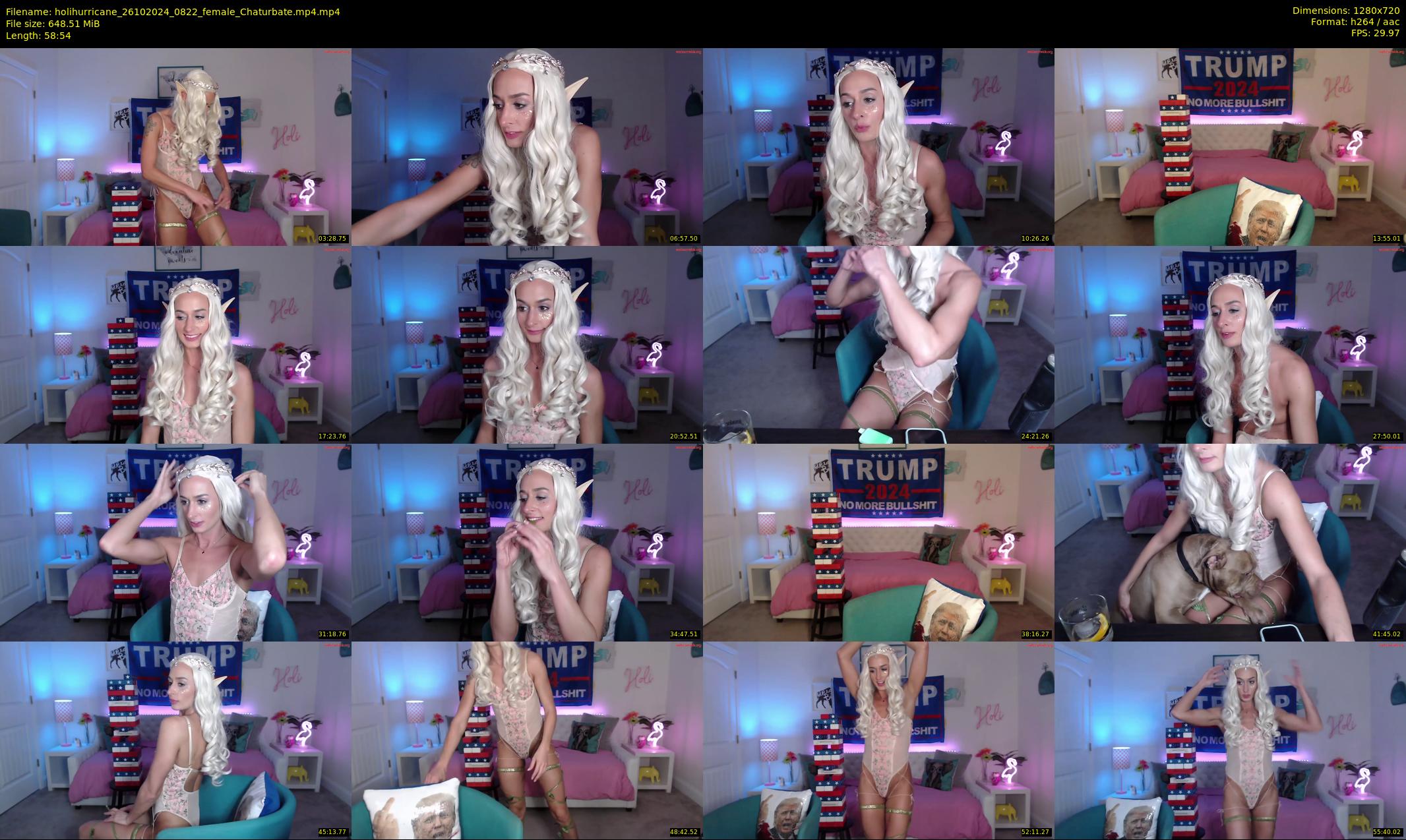 holihurricane — 59 minute Chaturbate female cam show recording, 720p, Oct 26, 2024