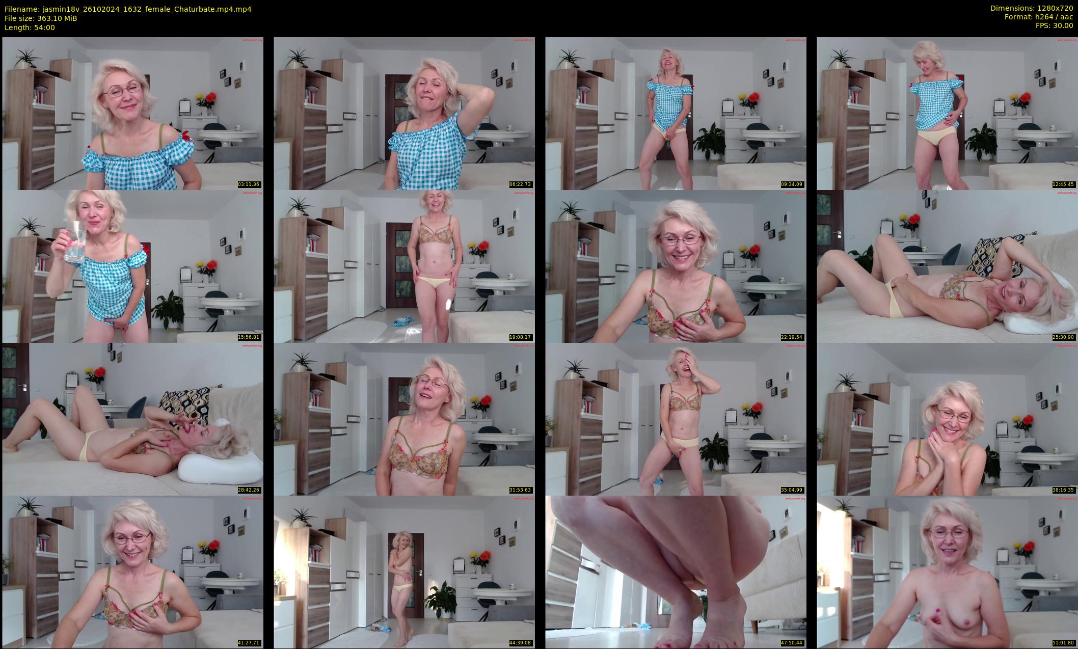 jasmin18v — 54 minute Chaturbate female cam show recording, 720p, Oct 26, 2024