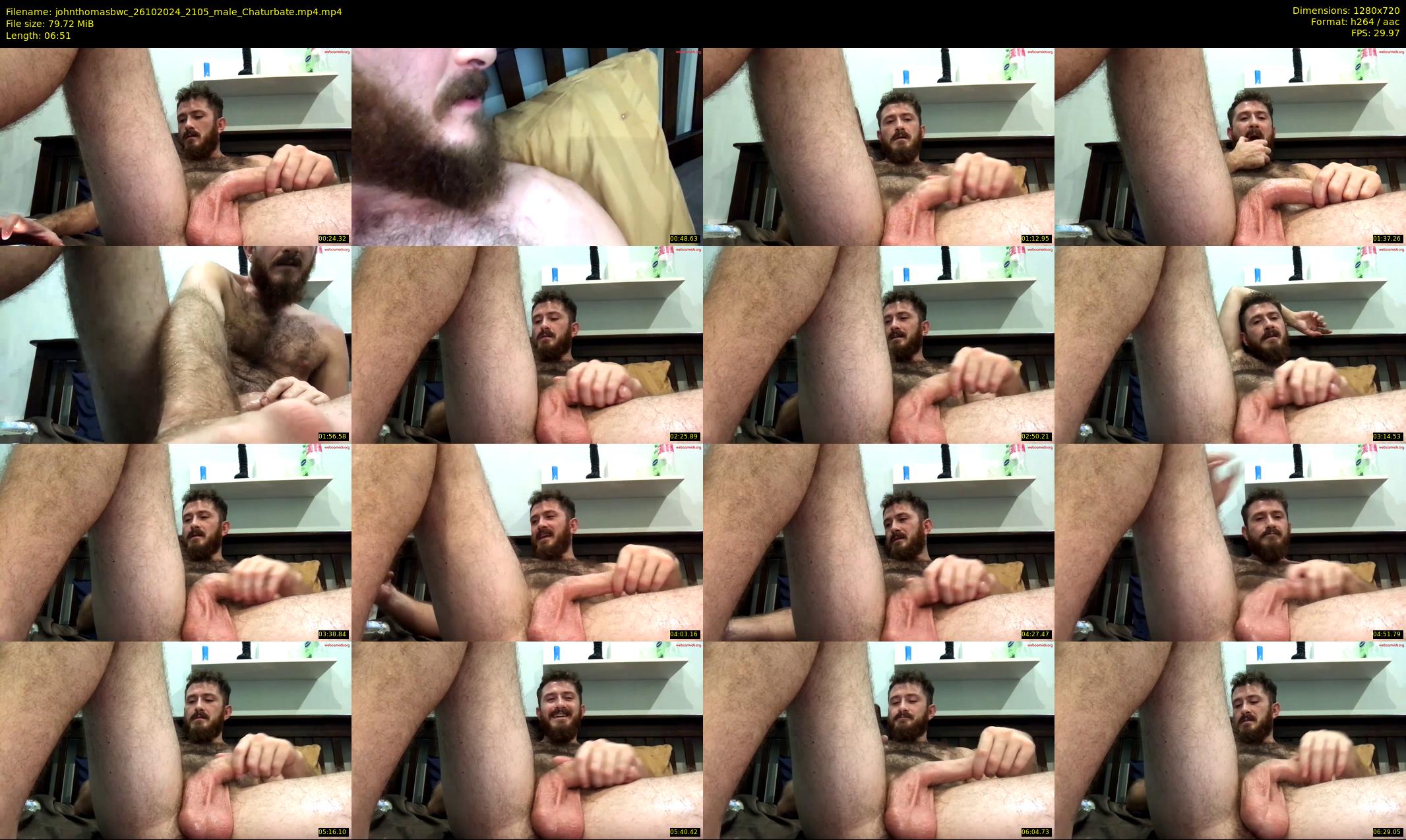 johnthomasbwc — 7 minute Chaturbate male cam show recording, 720p, Oct 26, 2024